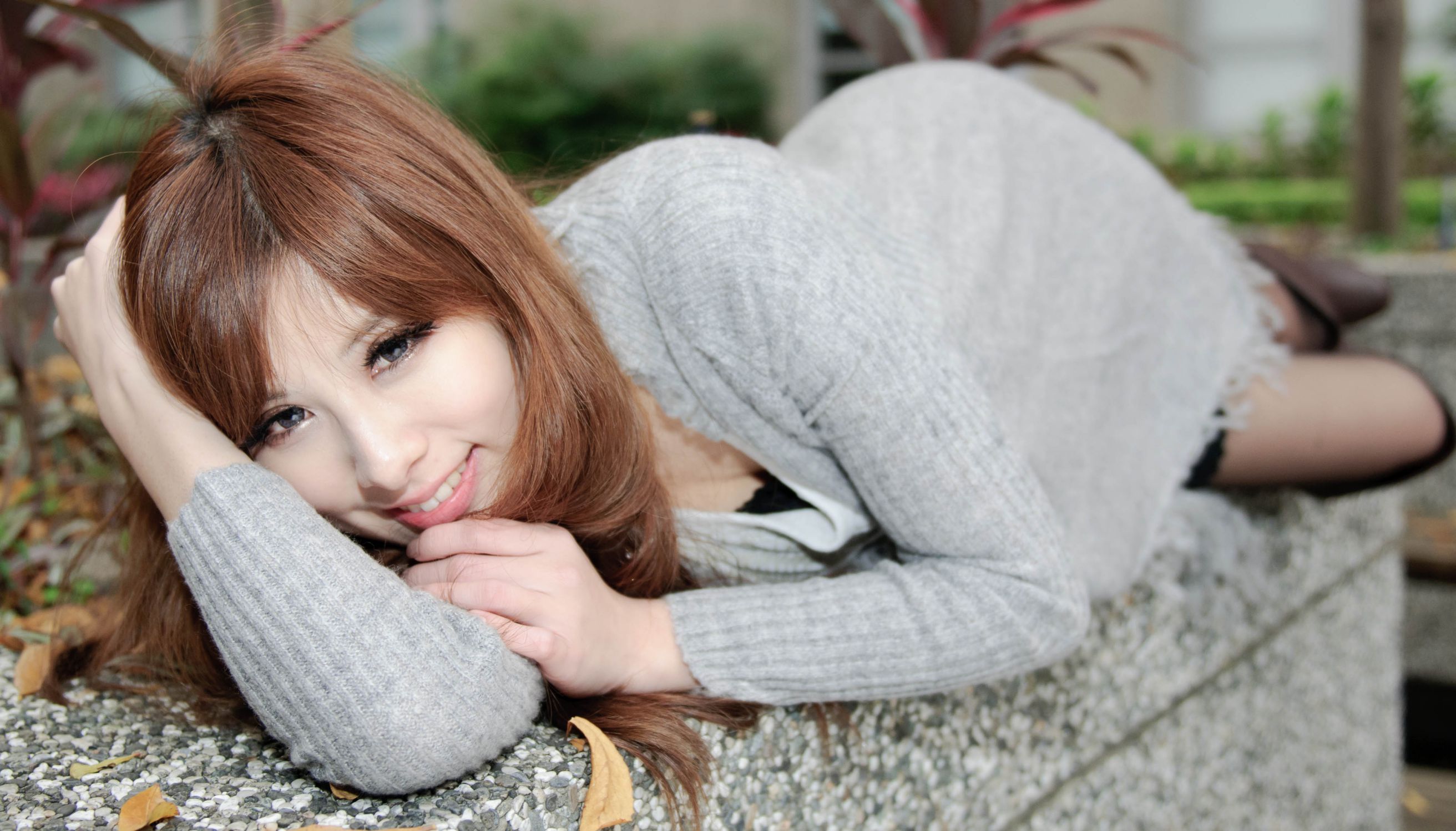台湾美女模特小米Kate su清新街拍图片
