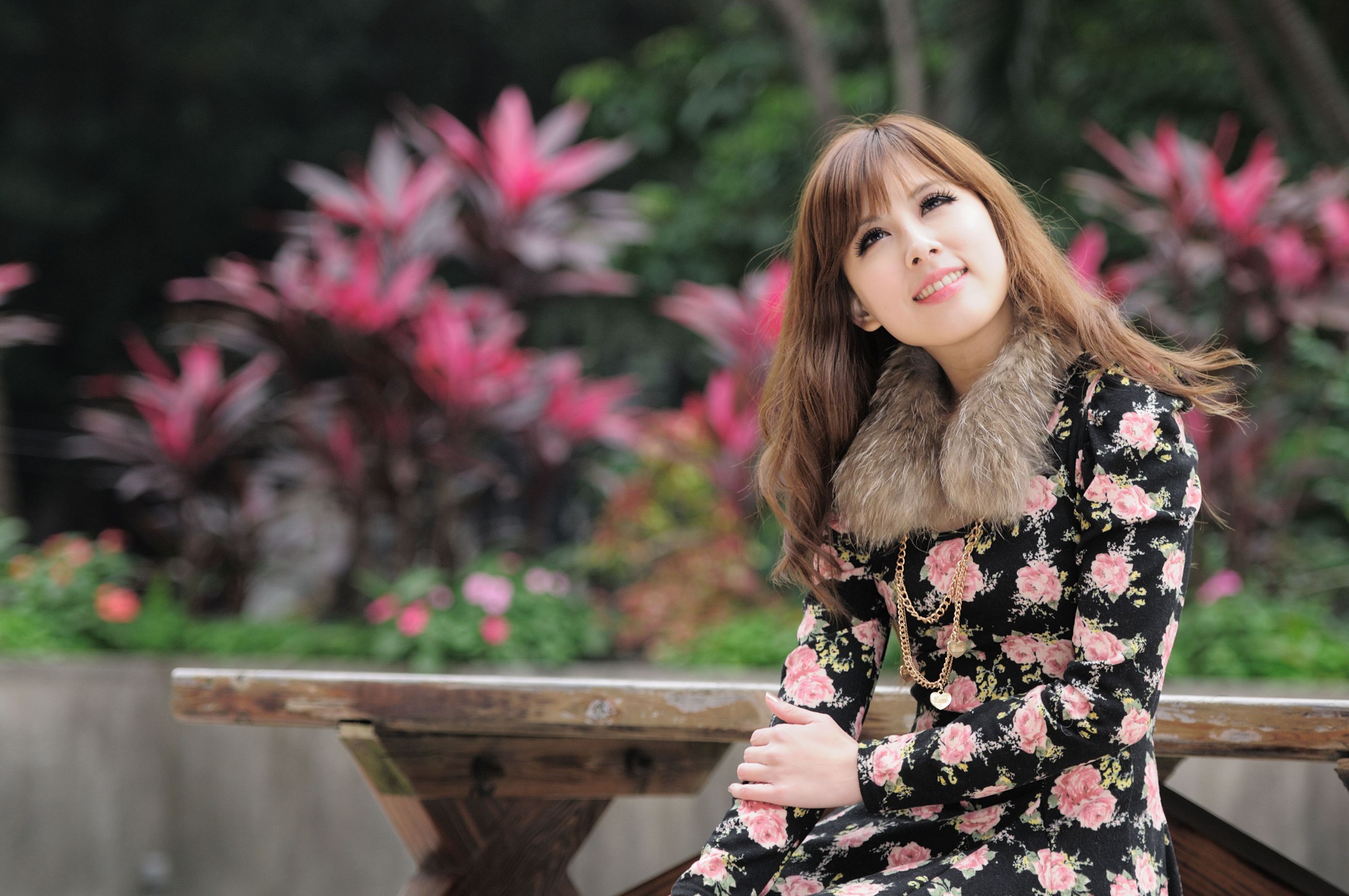 台湾美女模特小米Kate su清新街拍图片