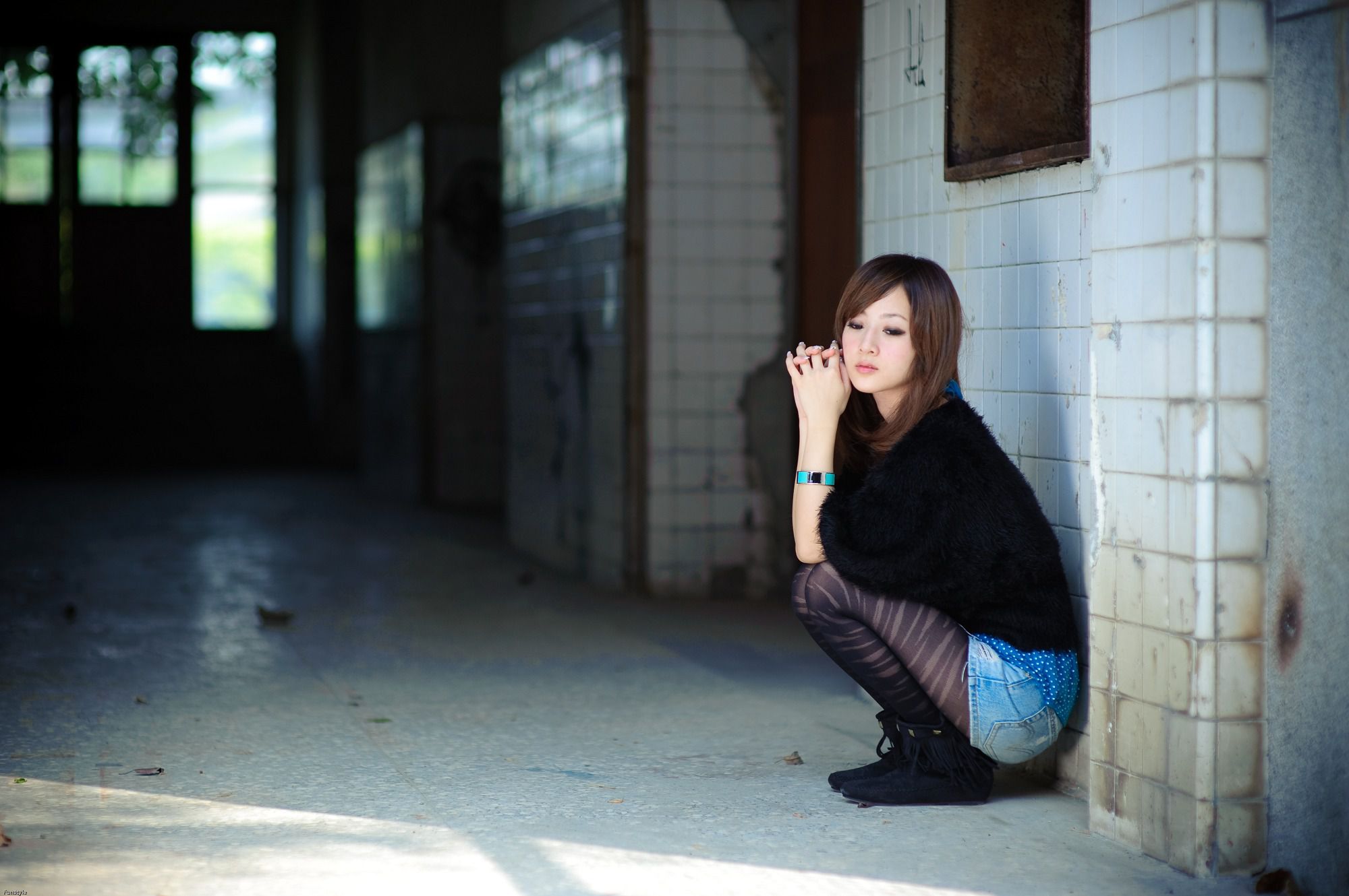 台湾网络女神果子MM《華山藝文中心III +228公園》外拍
