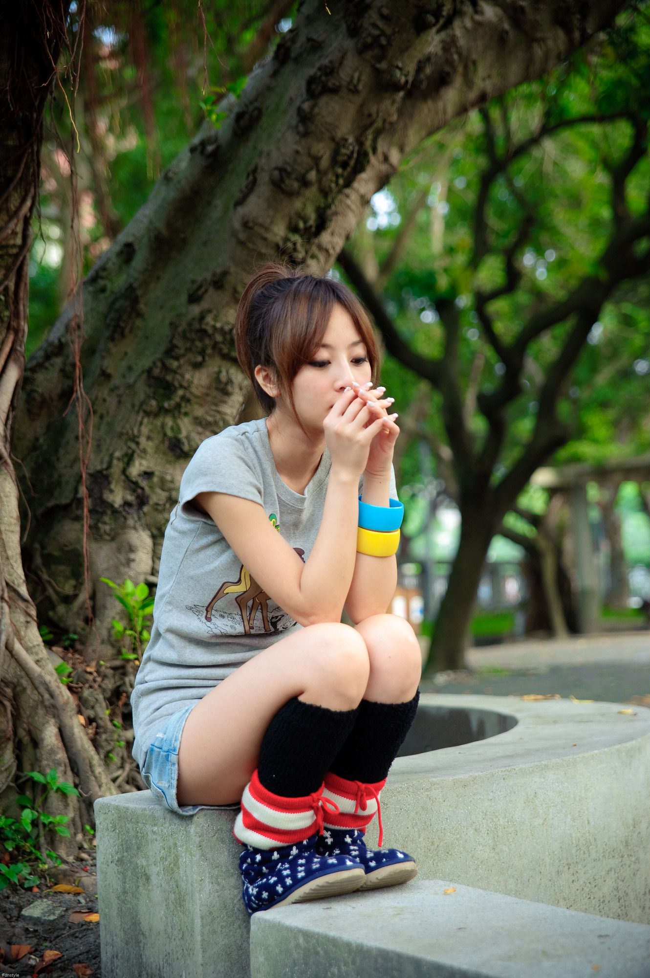 台湾网络女神果子MM《華山藝文中心III +228公園》外拍