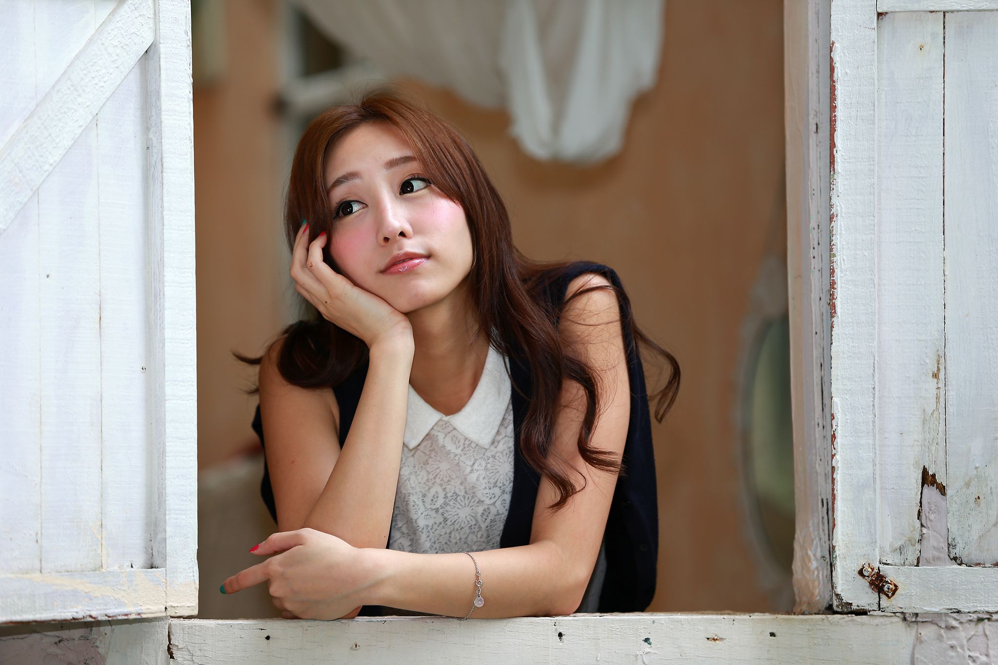 RIko小源/席惟伦《紧身裤甜美妹子系列》