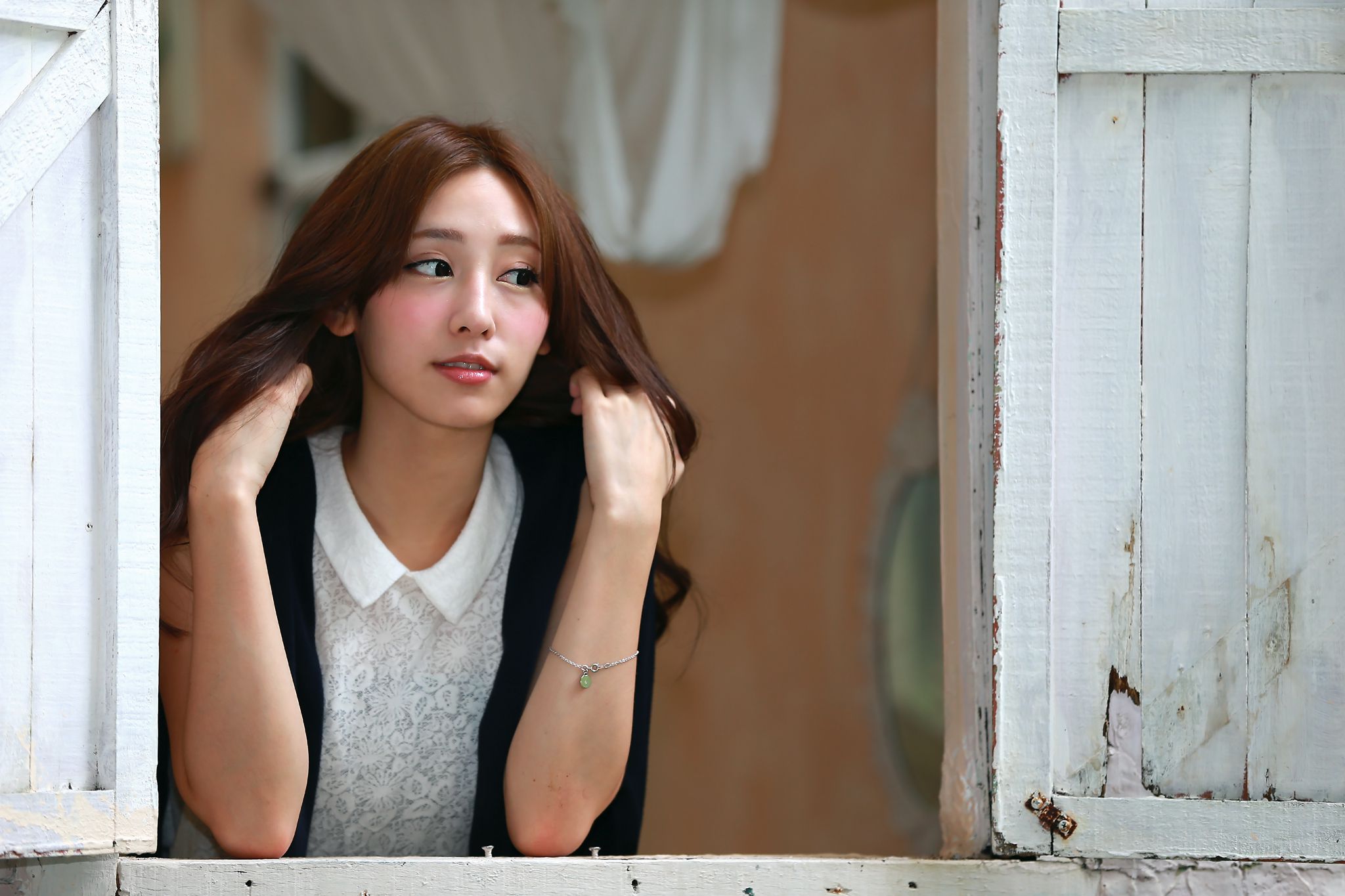 RIko小源/席惟伦《紧身裤甜美妹子系列》