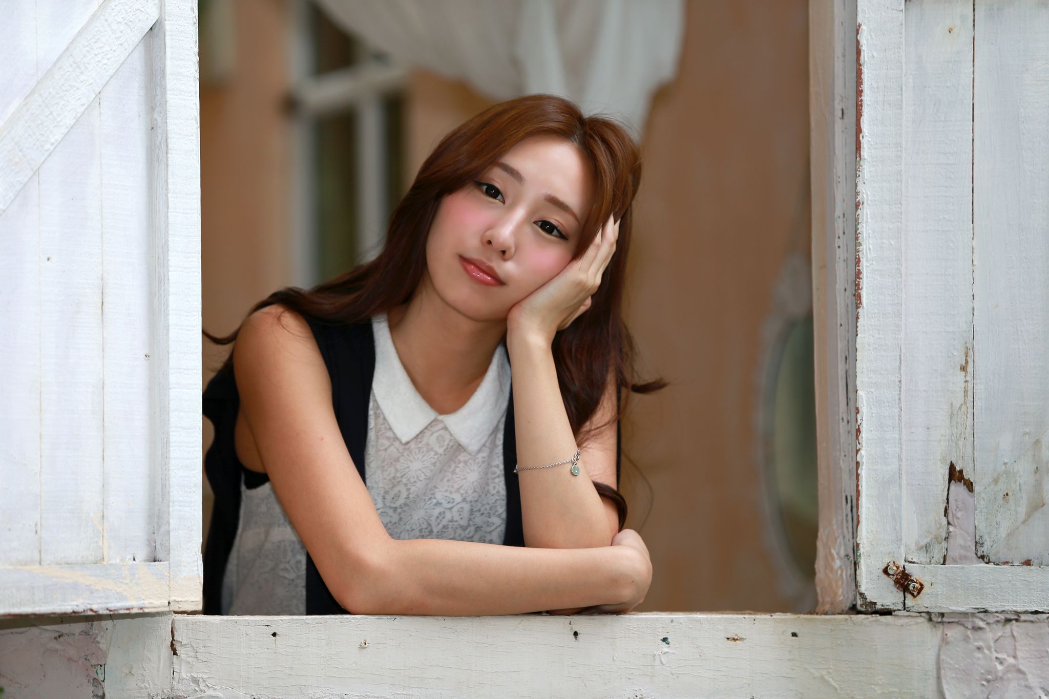RIko小源/席惟伦《紧身裤甜美妹子系列》