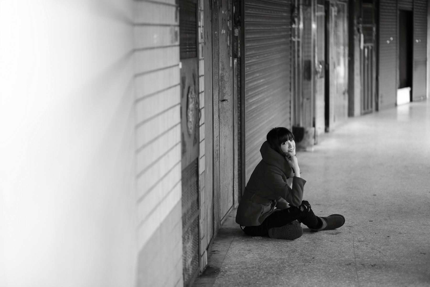 台湾模特Kila晶晶/金允乔《4组街拍系列图片》合集
