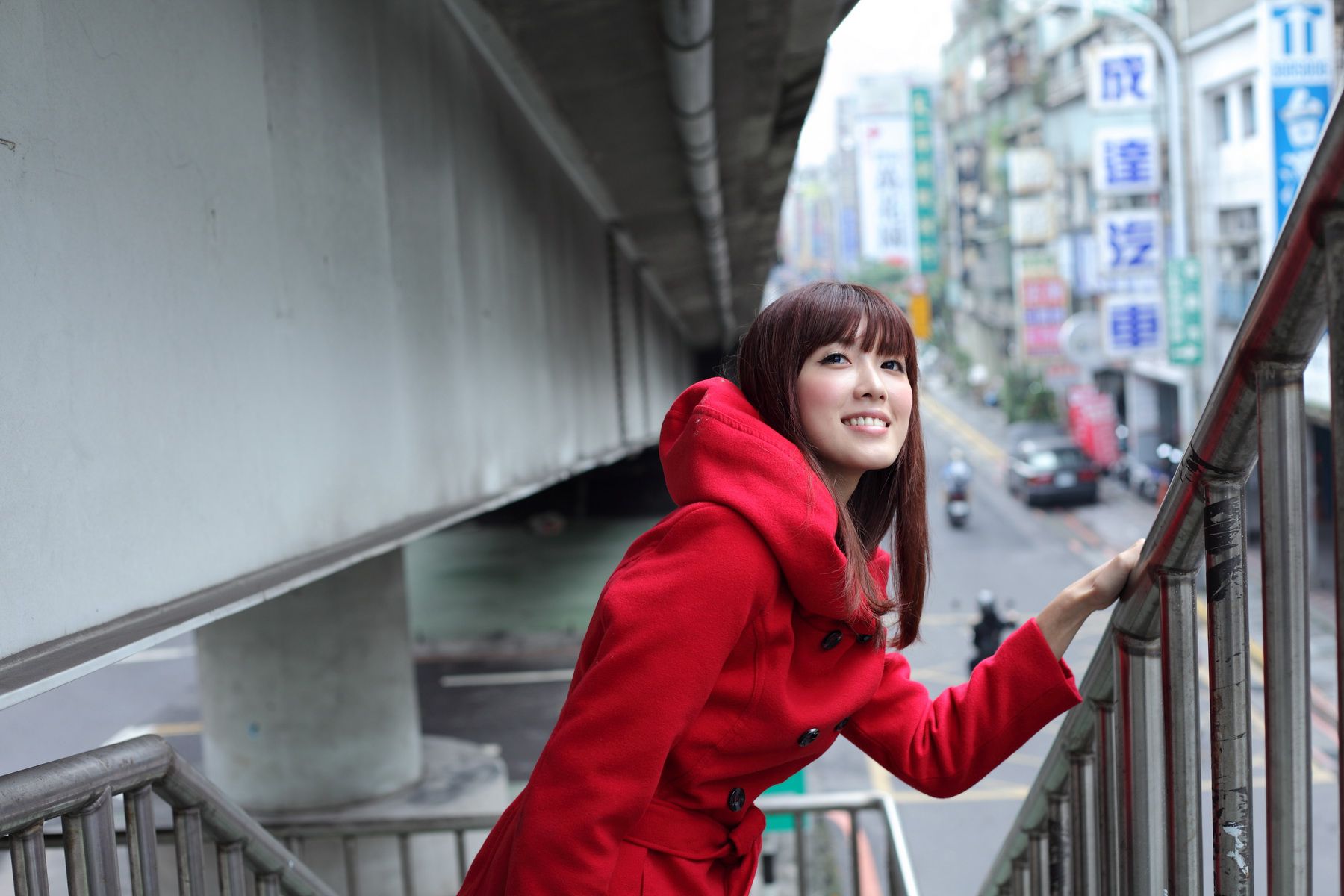 台湾模特Kila晶晶/金允乔《4组街拍系列图片》合集