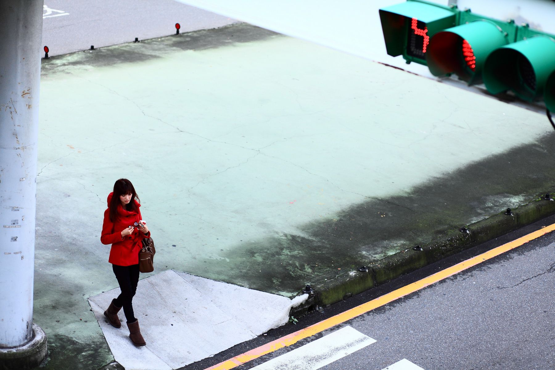 台湾模特Kila晶晶/金允乔《4组街拍系列图片》合集