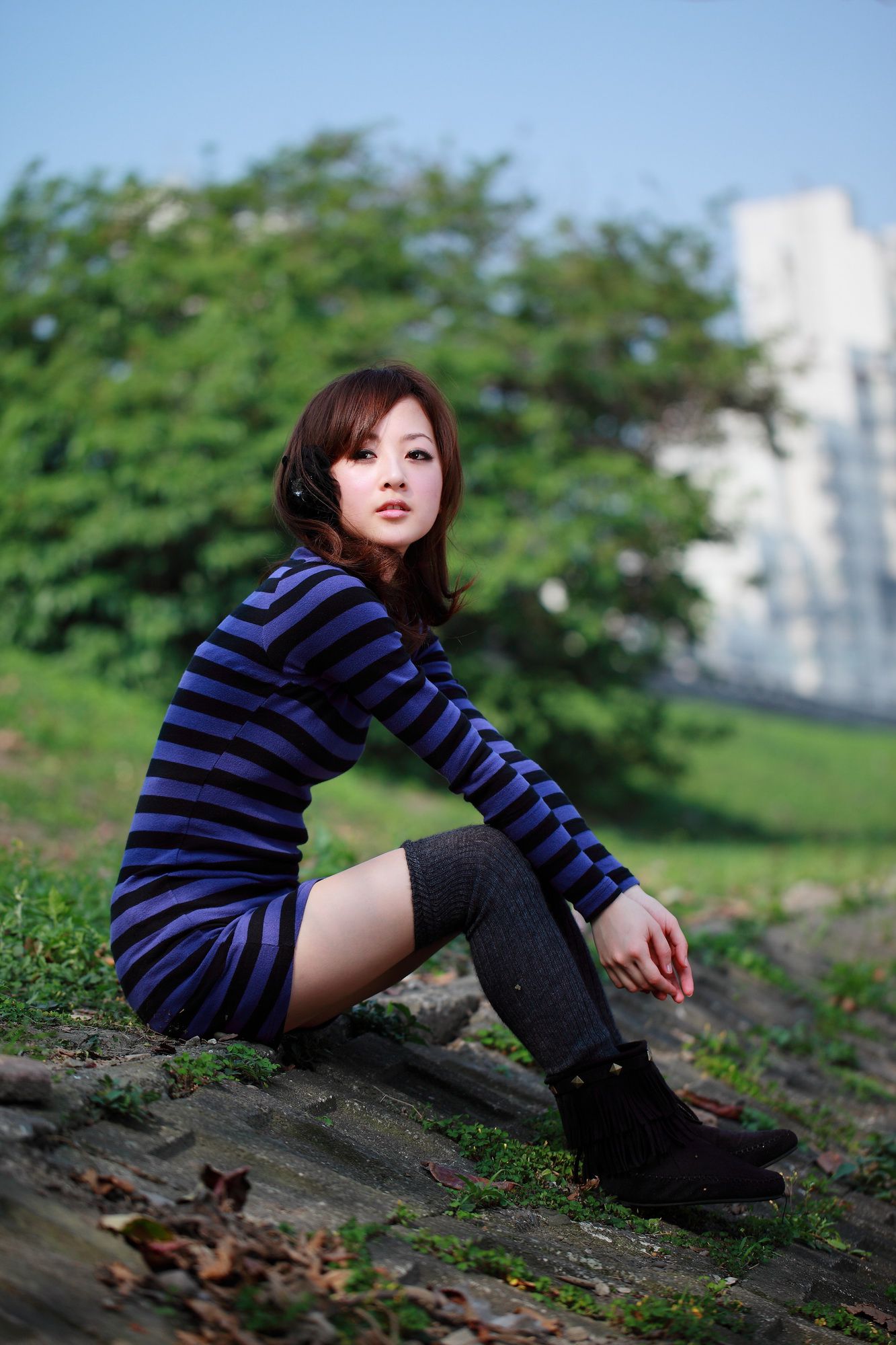 台湾正妹果子MM《環南果菜市場外拍》