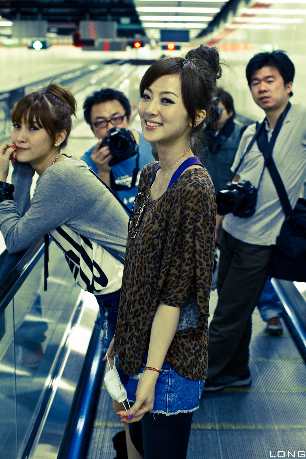 台湾果子MM《港澳之旅》夜市街拍系列