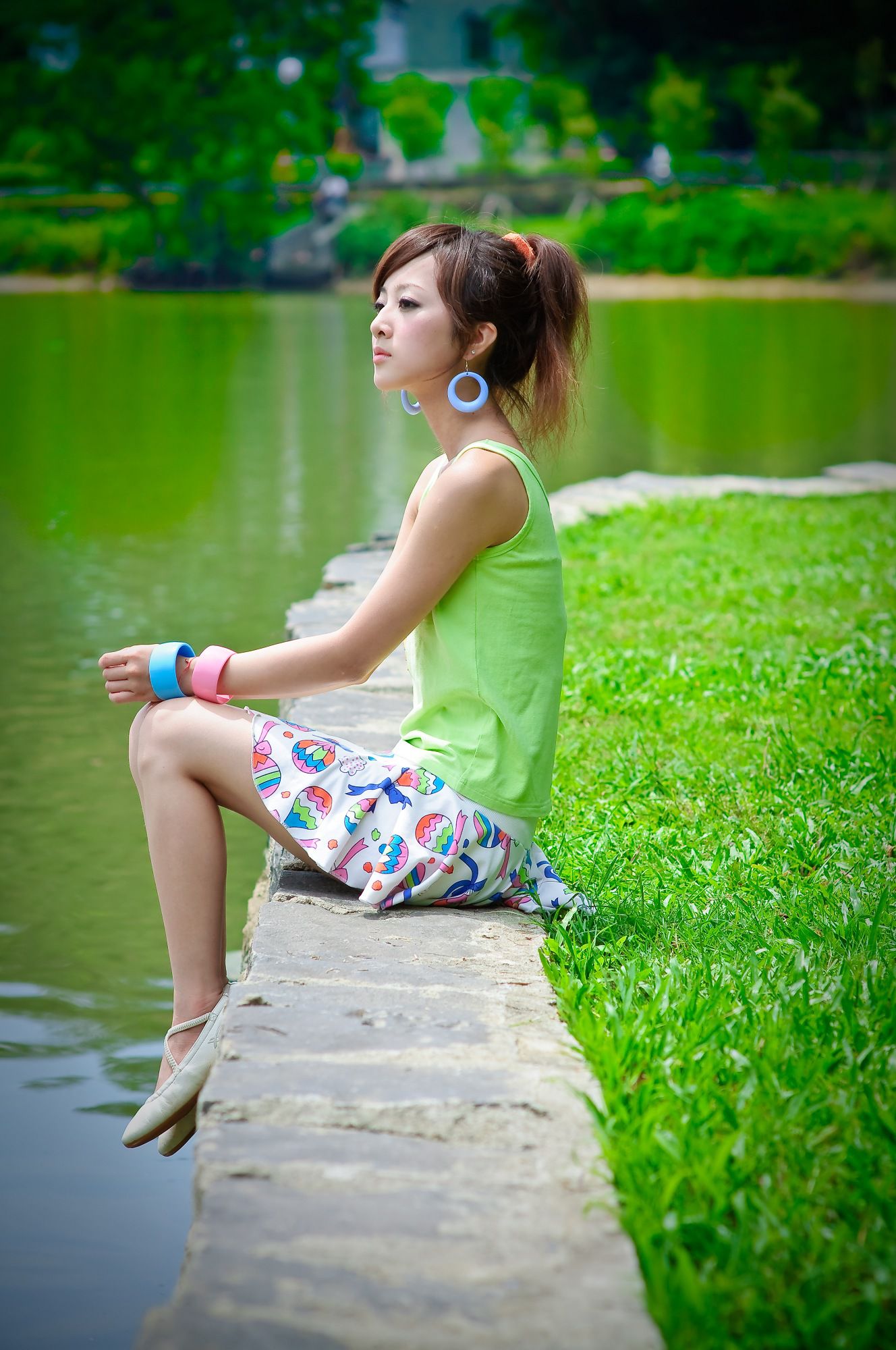 果子MM/张凯洁《大湖公園外拍》