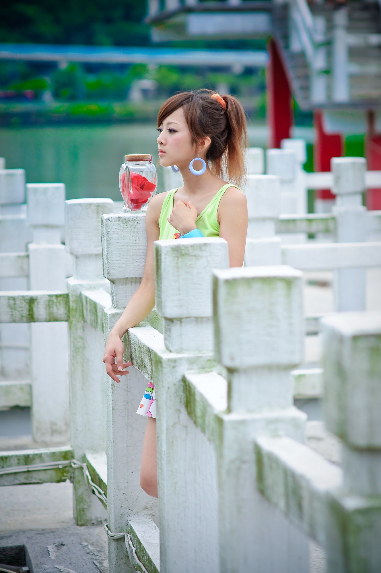果子MM/张凯洁《大湖公園外拍》
