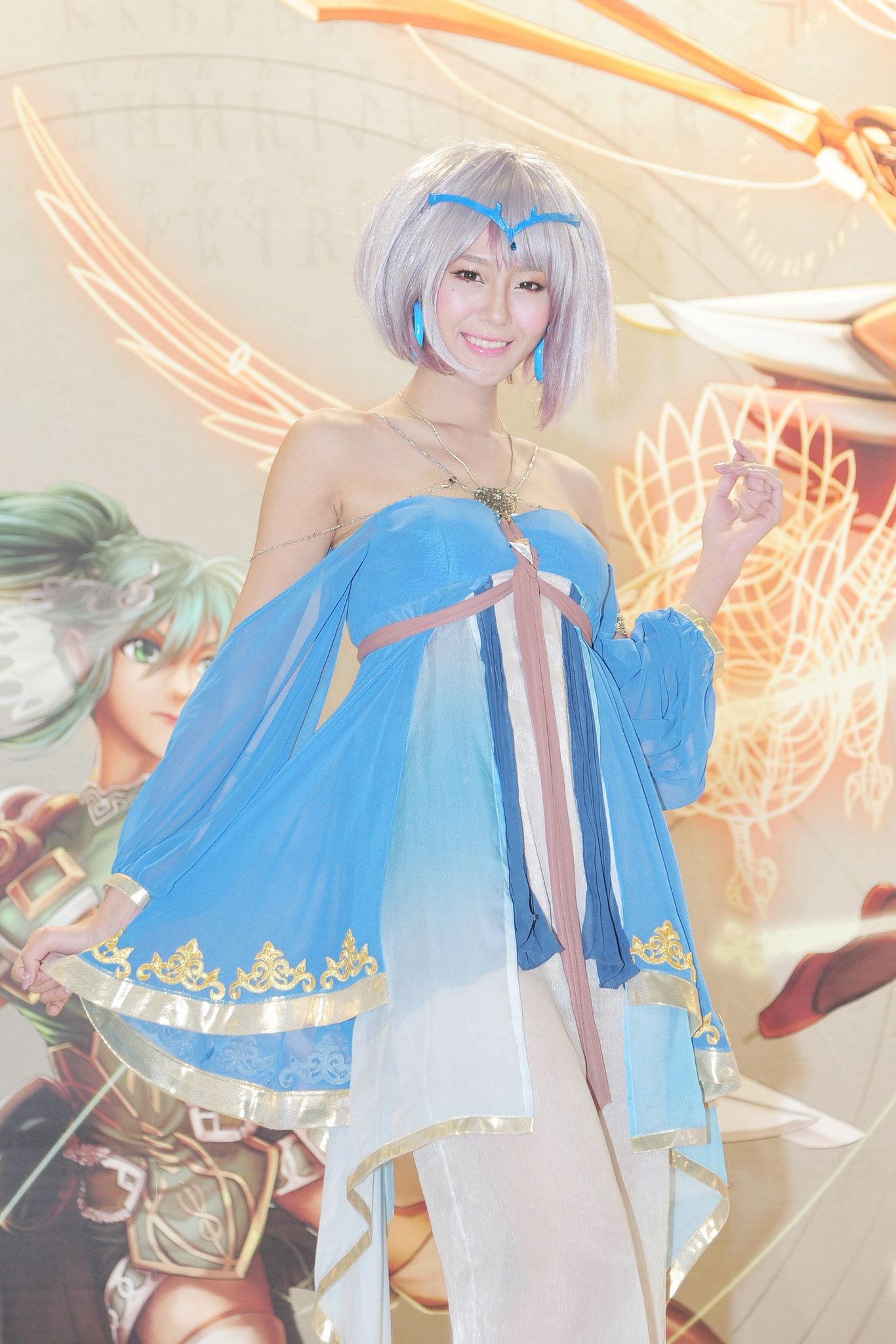 Beautyleg腿模Winnie小雪《2014台北电玩展》COSPLAY古典图片合集