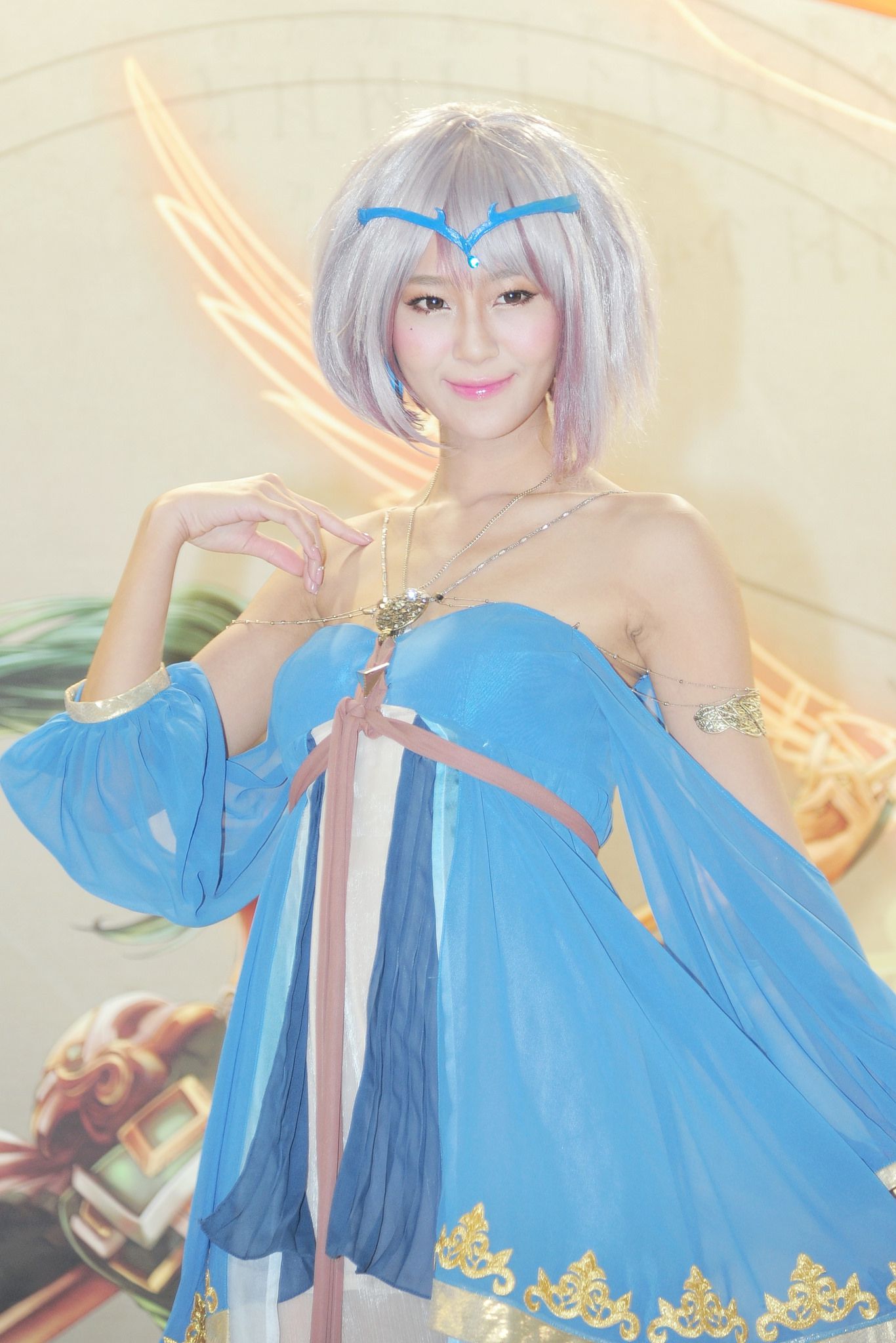Beautyleg腿模Winnie小雪《2014台北电玩展》COSPLAY古典图片合集