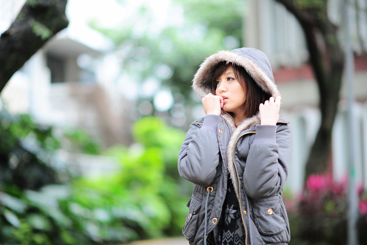 台湾正妹模特小艾《小清新街拍》外拍写真合集