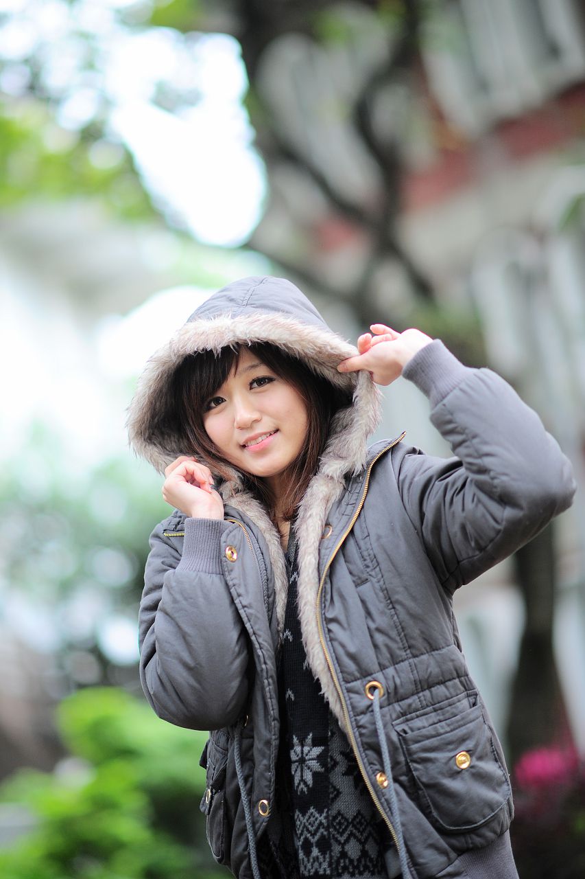 台湾正妹模特小艾《小清新街拍》外拍写真合集