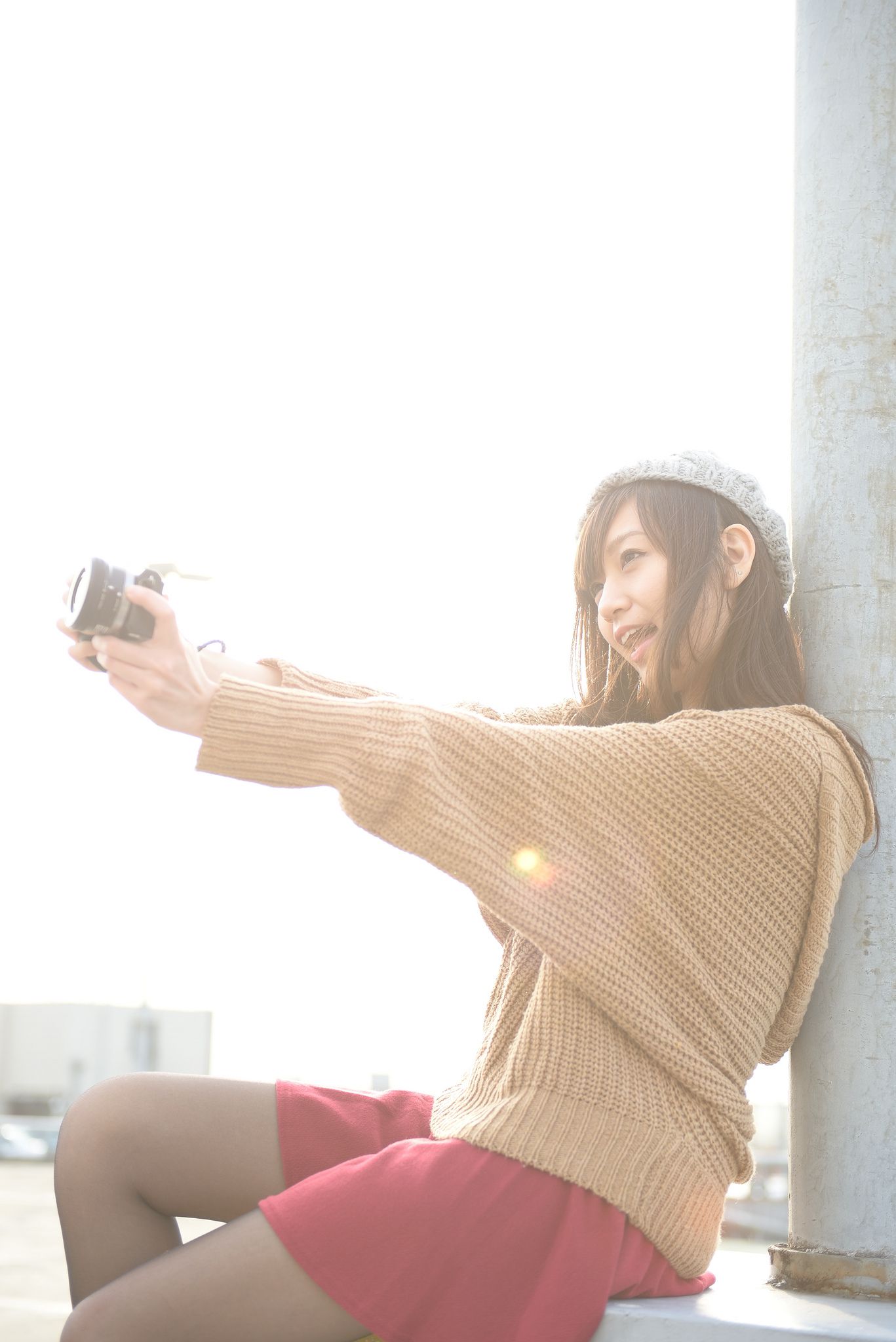 台湾正妹模特小艾《小清新街拍》外拍写真合集