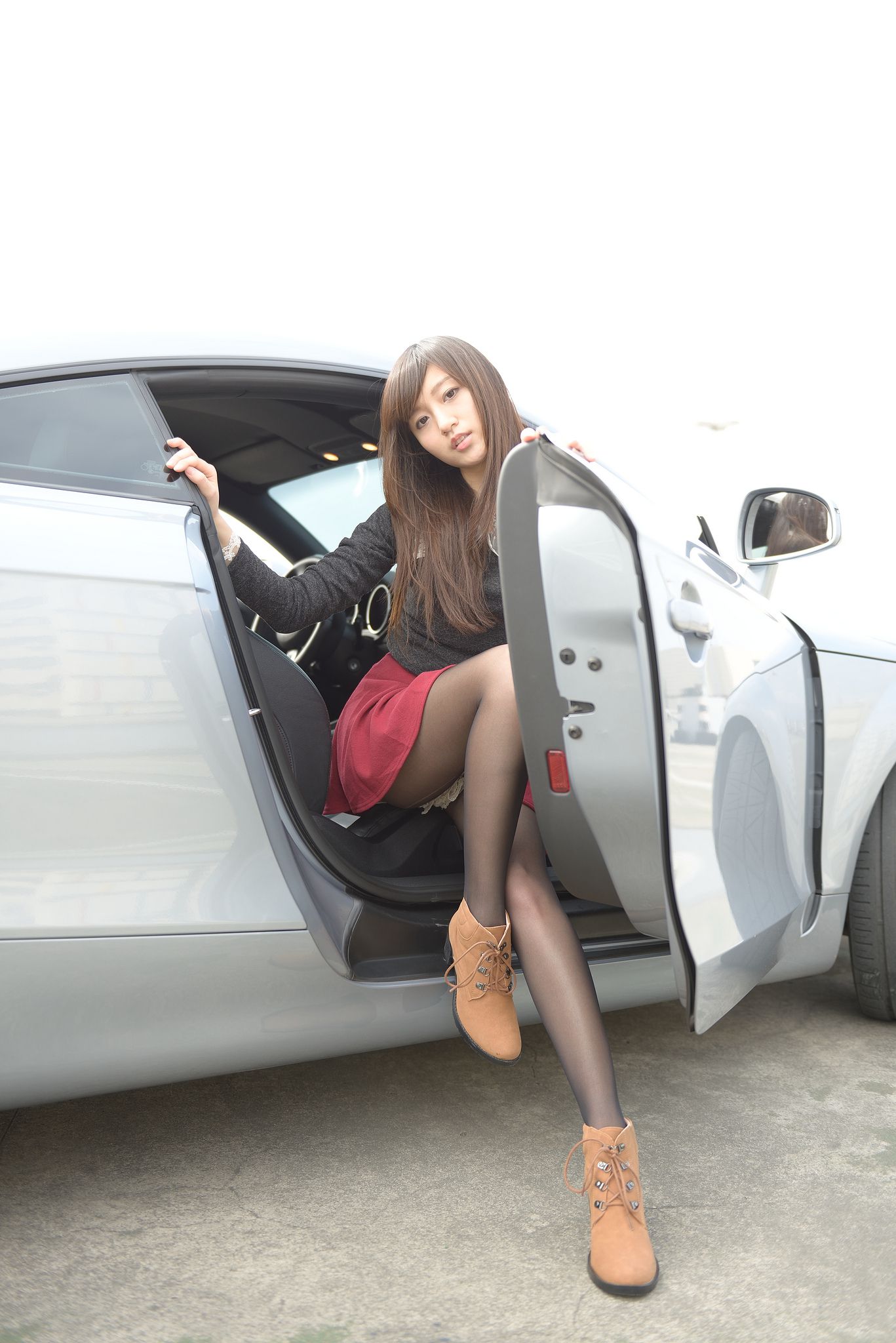 台湾正妹模特小艾《小清新街拍》外拍写真合集