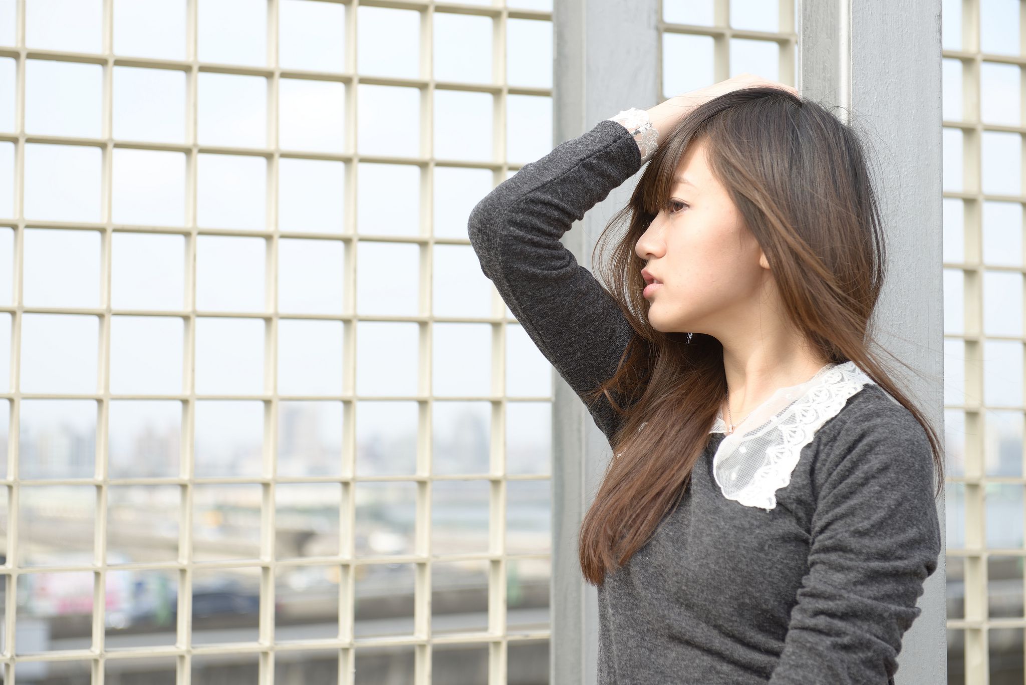 台湾正妹模特小艾《小清新街拍》外拍写真合集