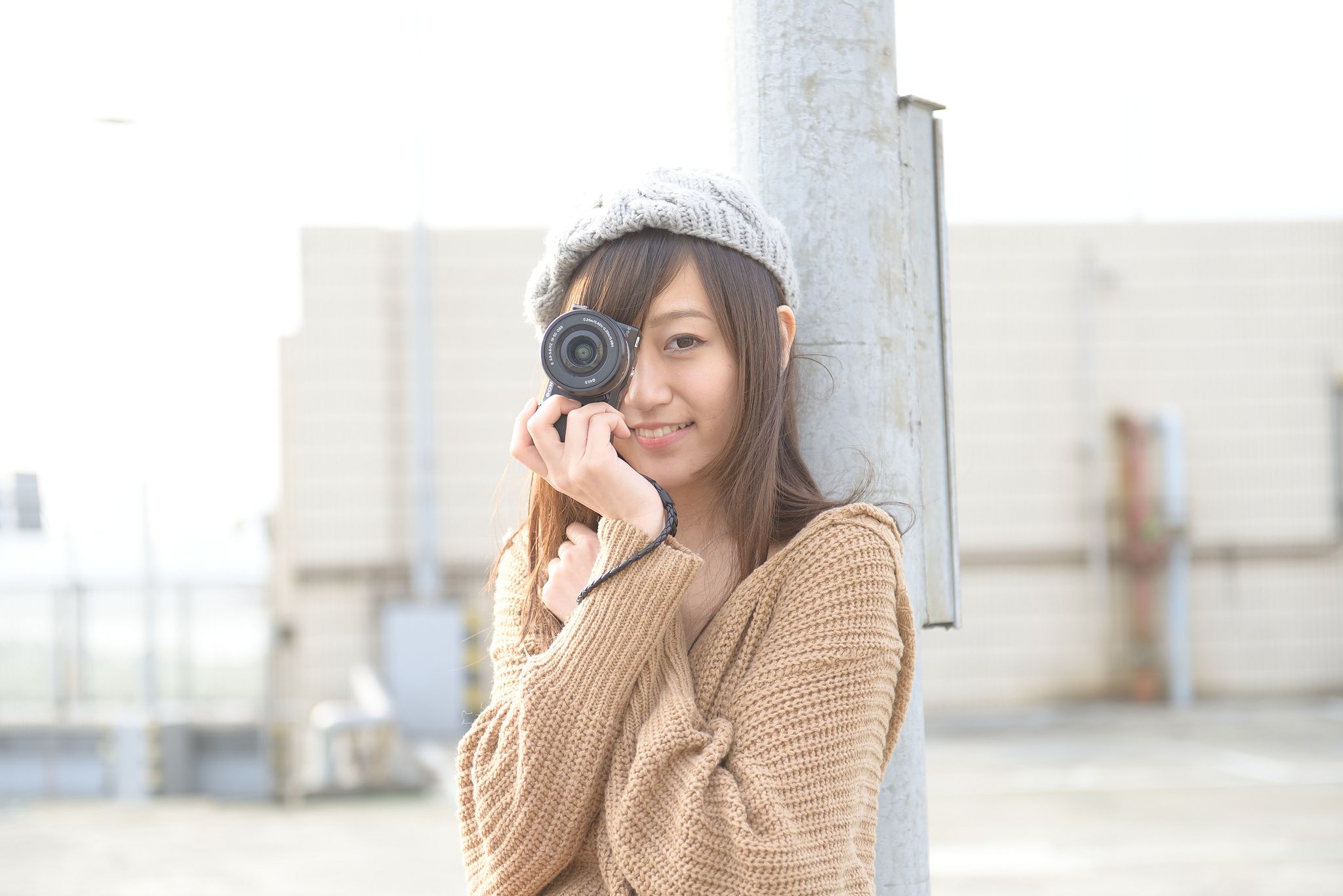 台湾正妹模特小艾《小清新街拍》外拍写真合集