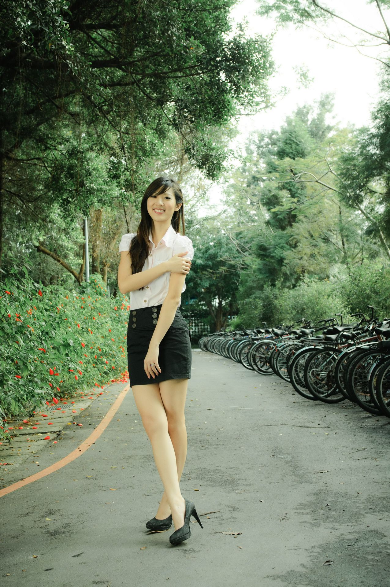 韩雨洁Gennie/韋韋/陈韦蓉《小清新唯美外拍》