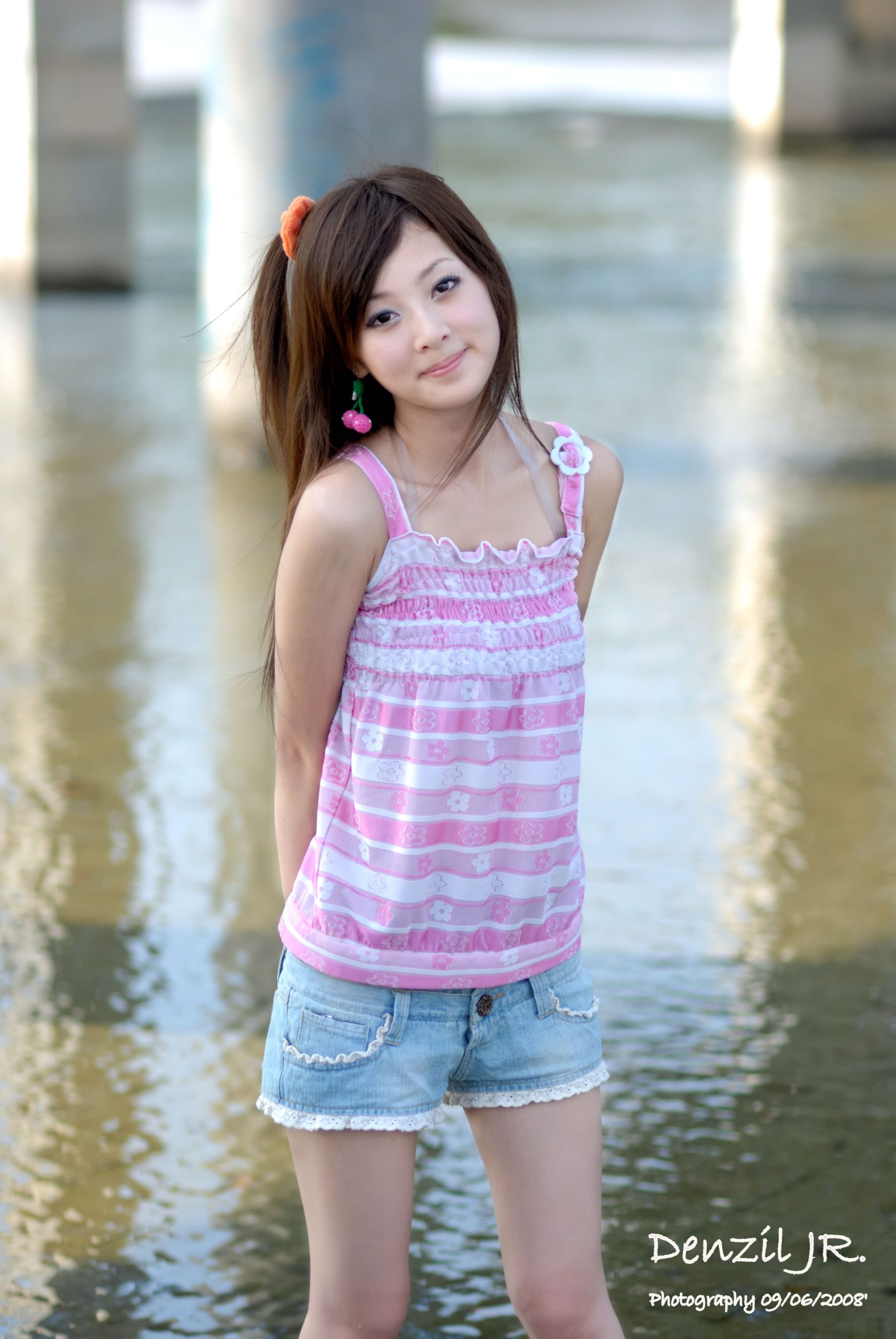 果子MM《Lovely 果子 Fruit with Barbie Attire》牛仔热裤系列