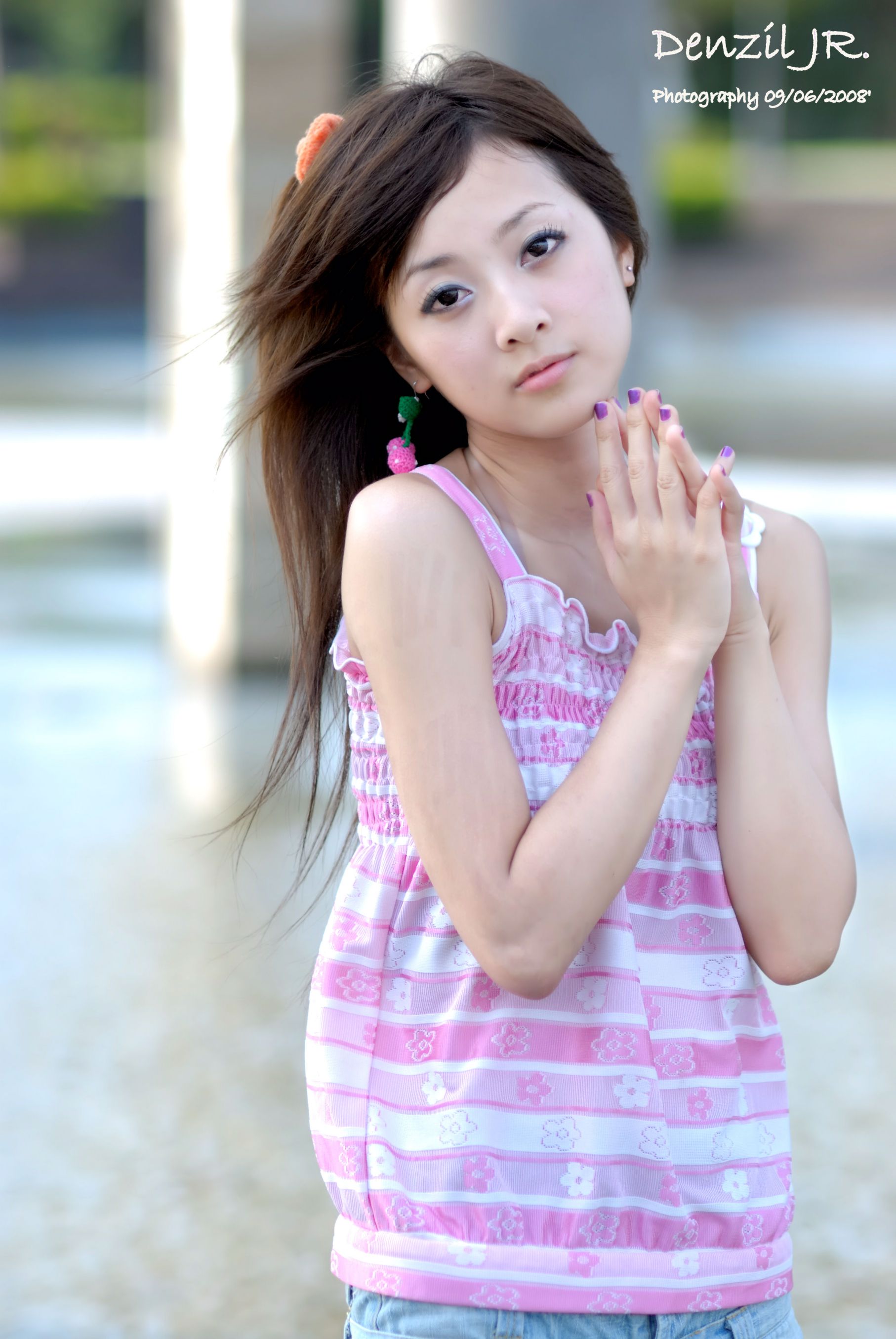 果子MM《Lovely 果子 Fruit with Barbie Attire》牛仔热裤系列