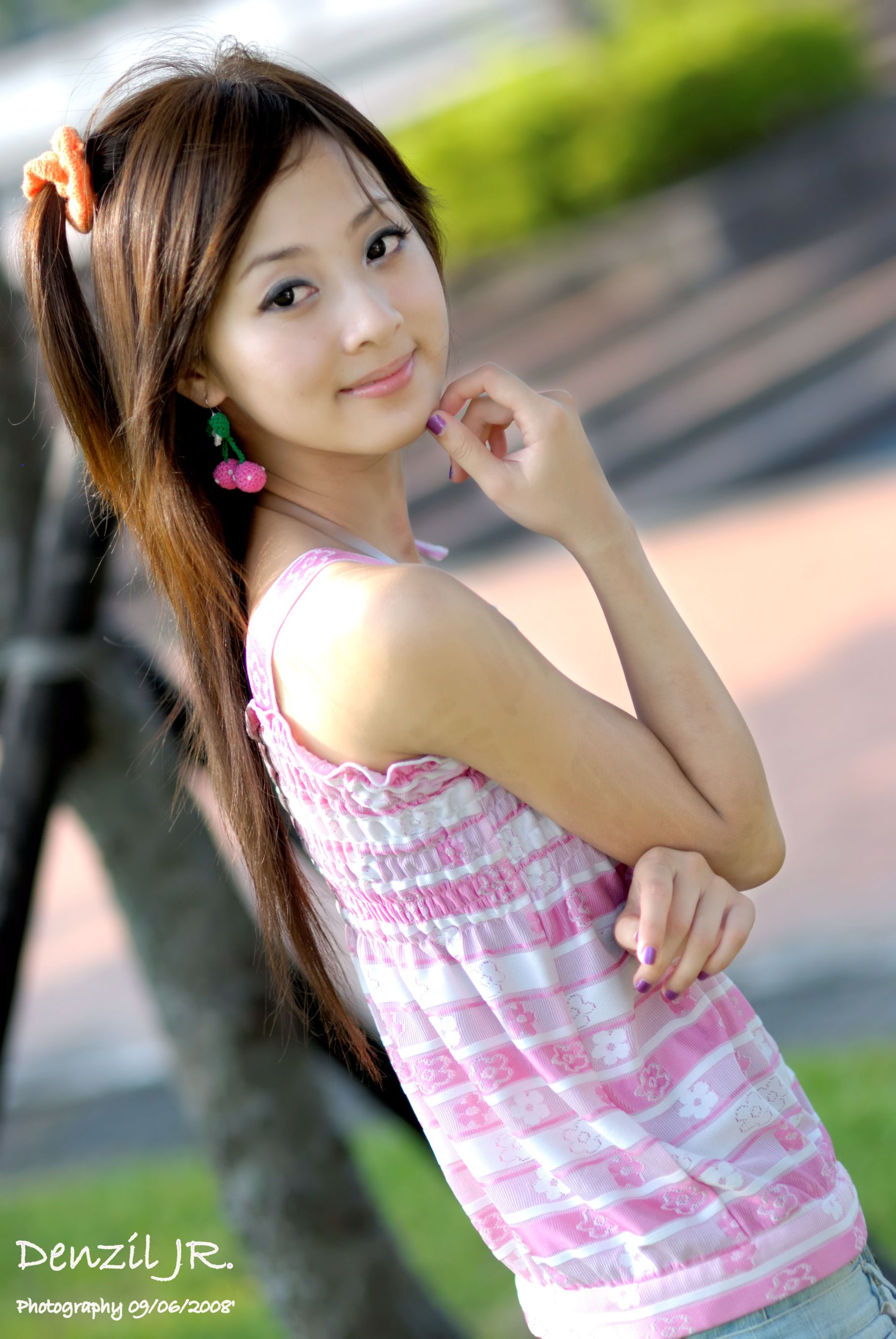 果子MM《Lovely 果子 Fruit with Barbie Attire》牛仔热裤系列