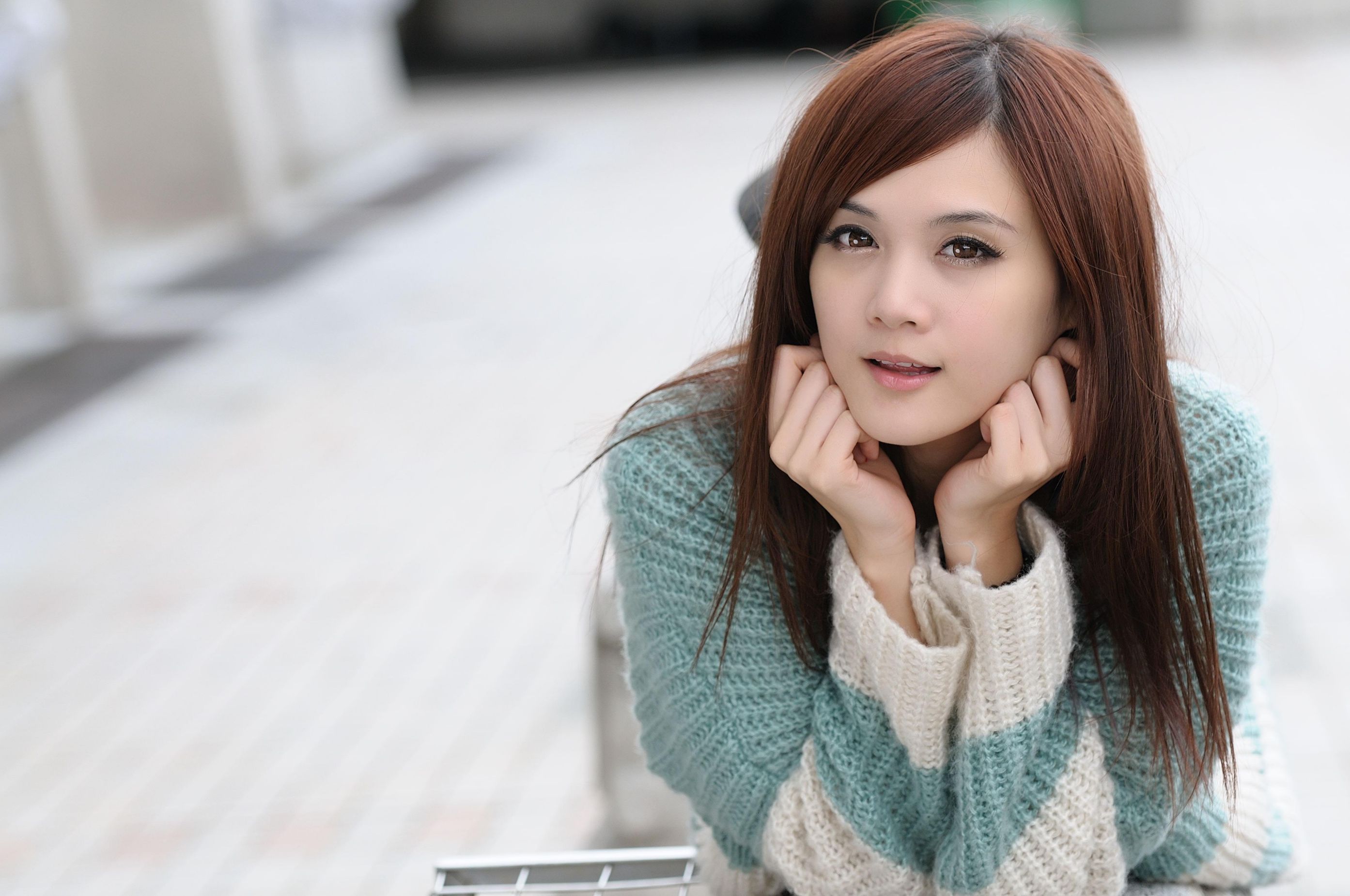 台湾美女模特熊維尼《南港废墟外拍》