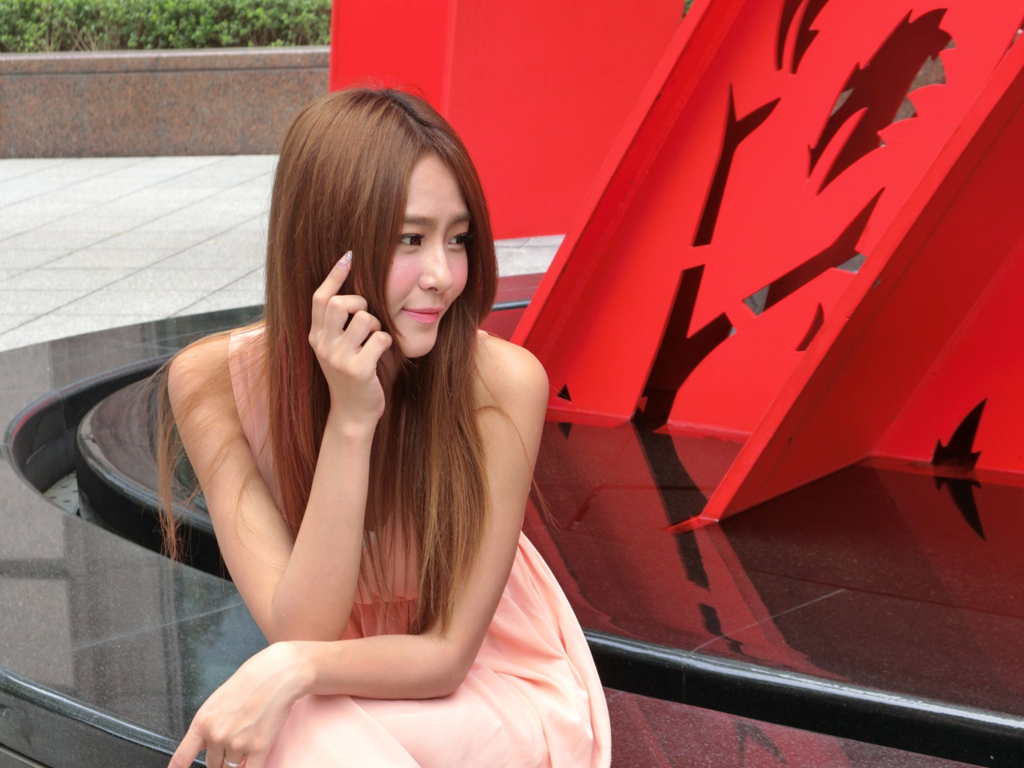 台湾模特winnie小雪《信義商圈街拍》BEAUTYLEG番外篇