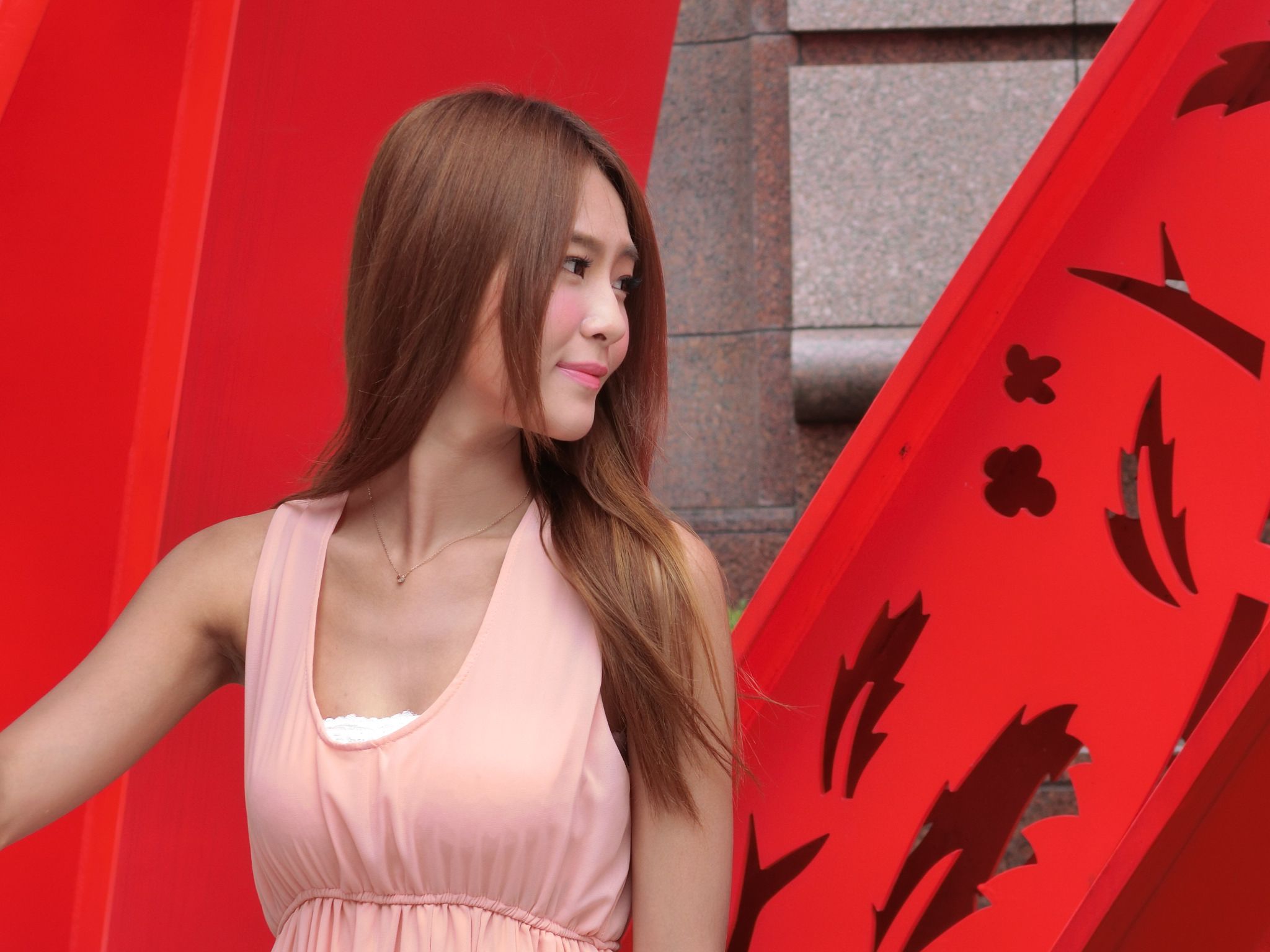 台湾模特winnie小雪《信義商圈街拍》BEAUTYLEG番外篇
