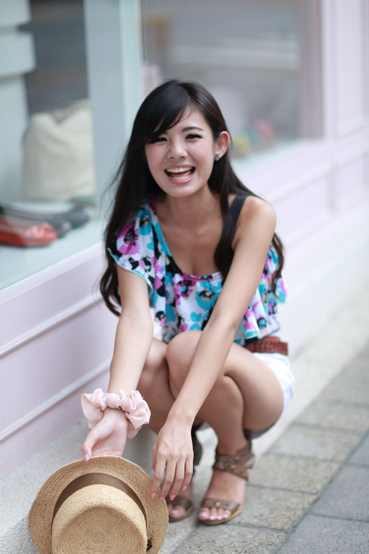 台湾正妹鲔鱼/徐玮吟《小清新唯美外拍图片》写真合集