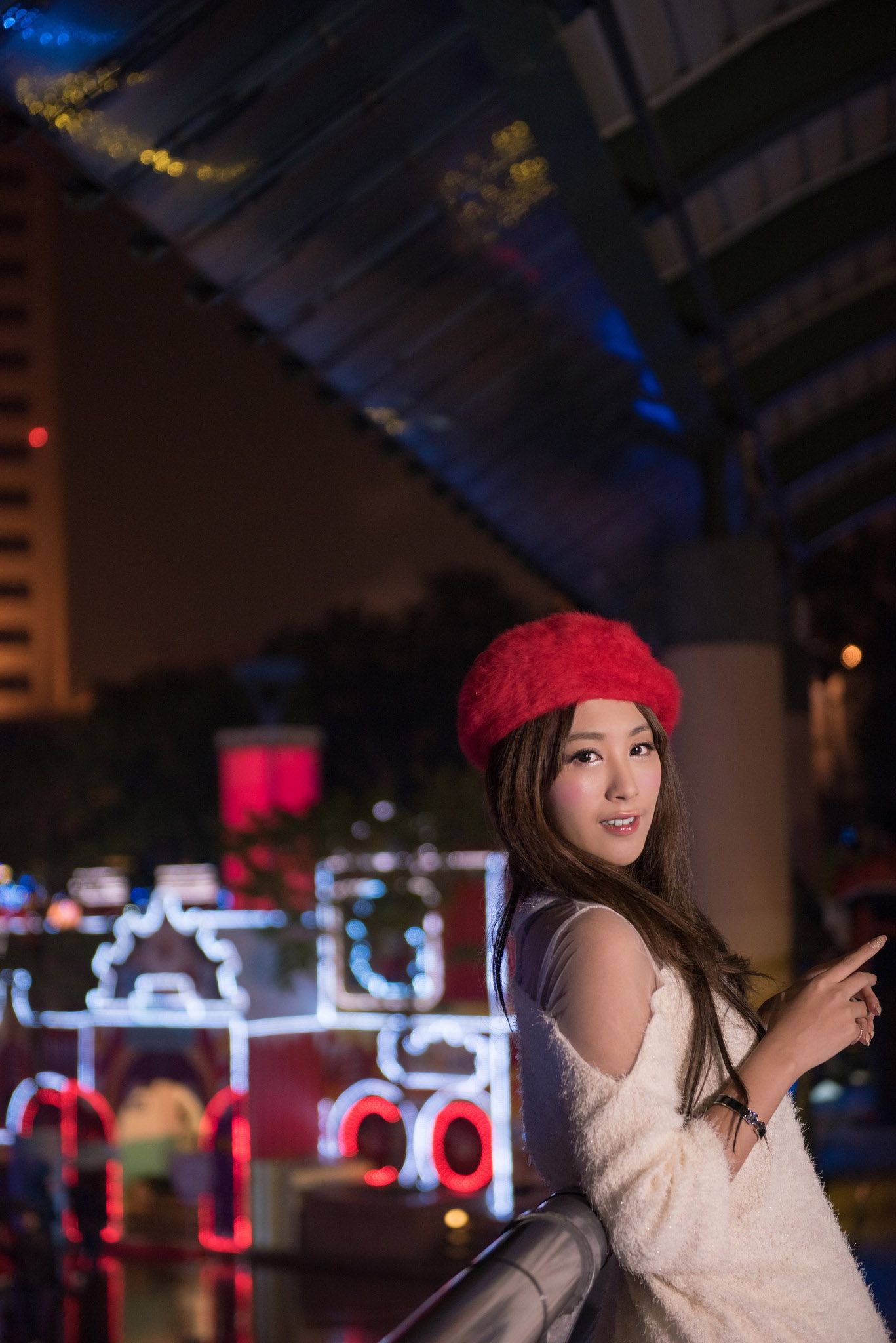 台湾美女夏晴MISO《圣诞外拍》