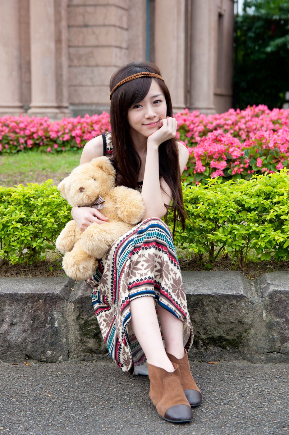 台湾清纯正妹Mika《水博管街拍》