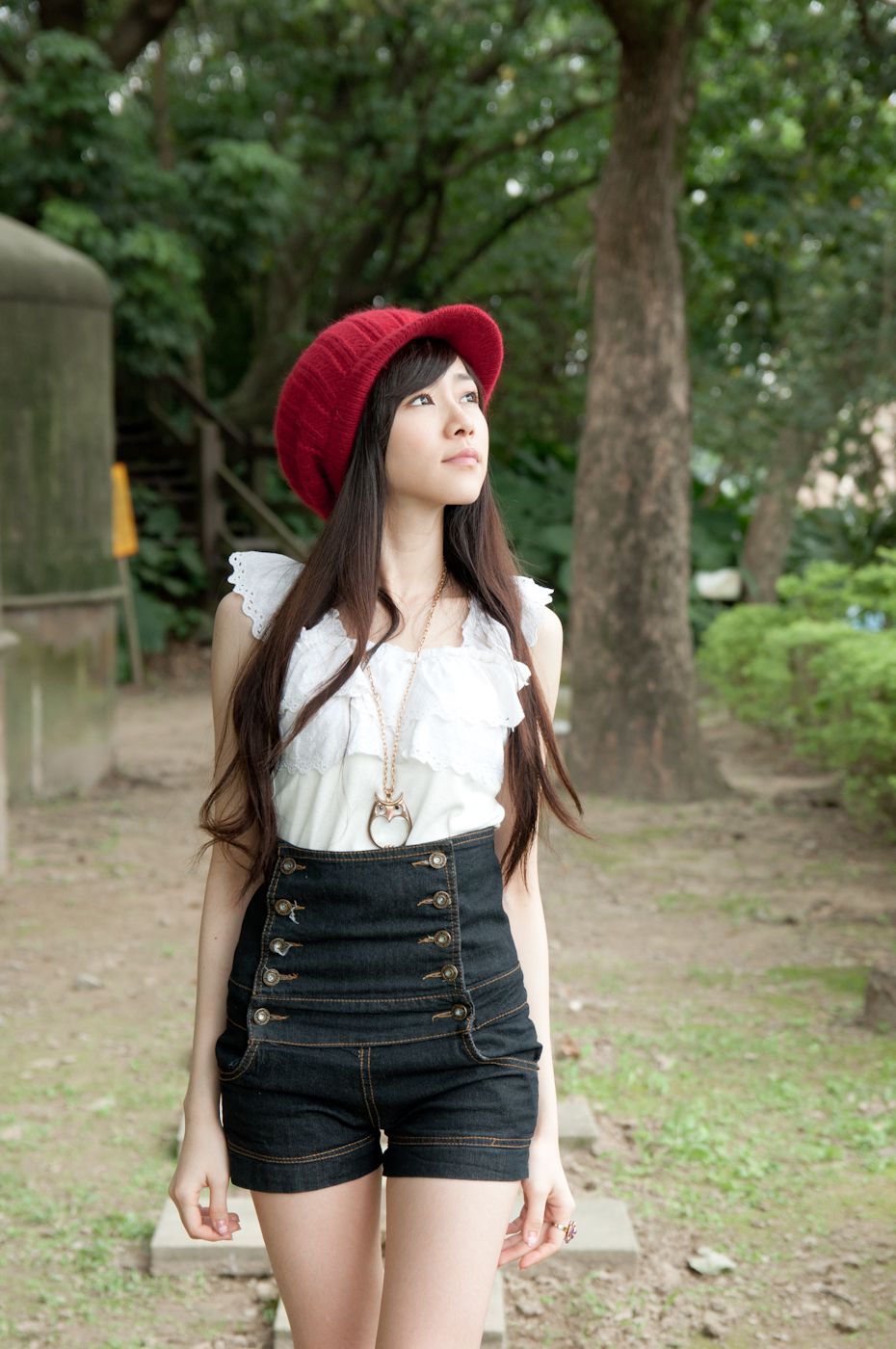 台湾清纯正妹Mika《水博管街拍》