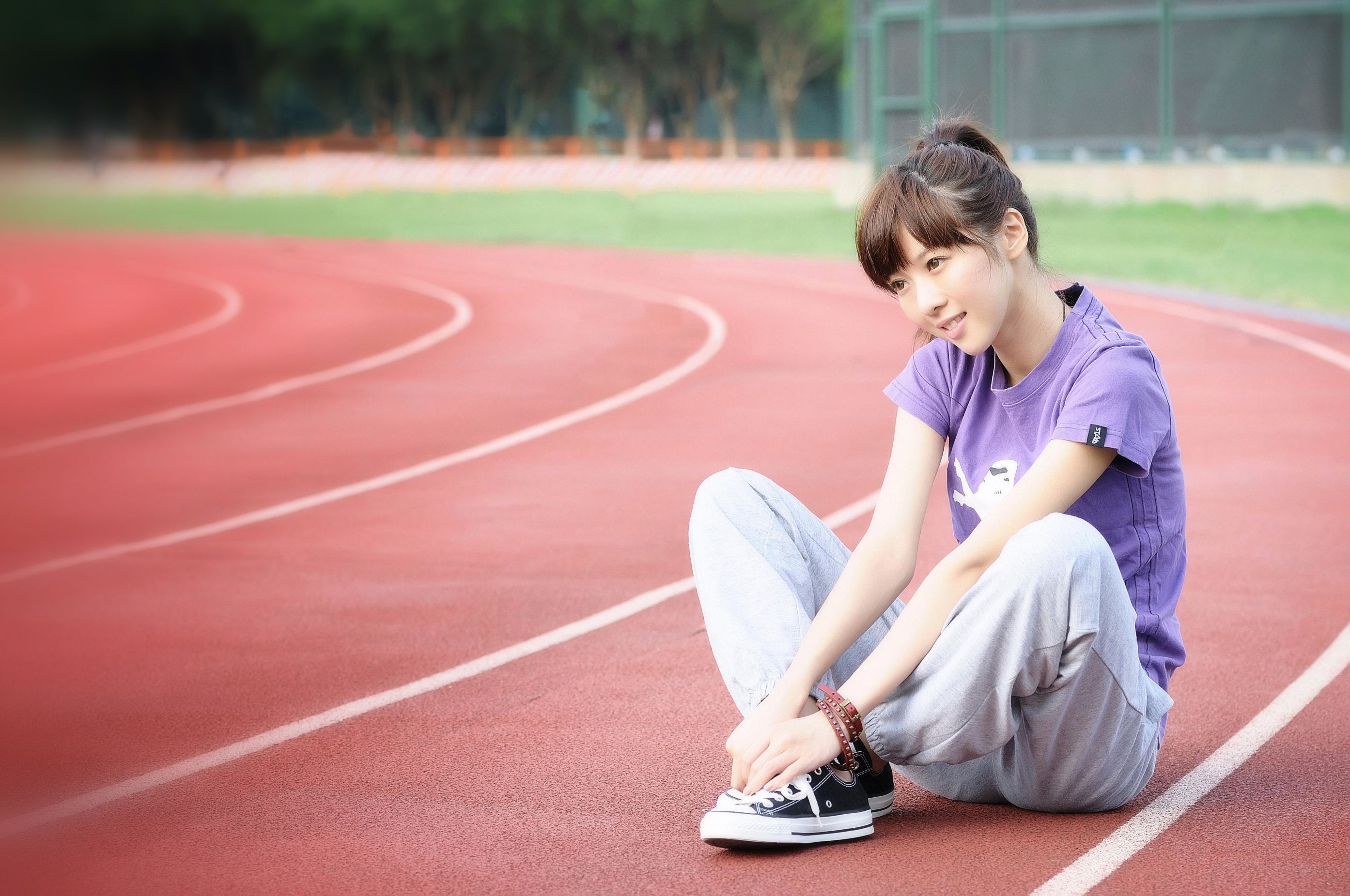 台湾正妹沈喬喬《甜美少女清新外拍图片》写真合集