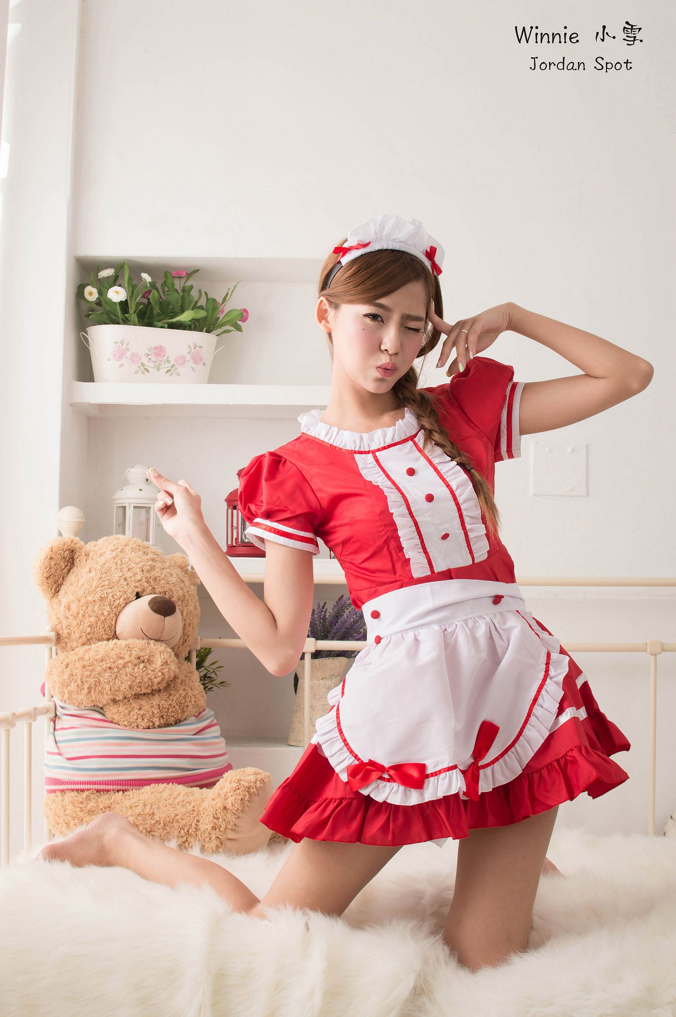 台湾美女winnie小雪/庄咏惠《居家甜美少女图片》写真合集