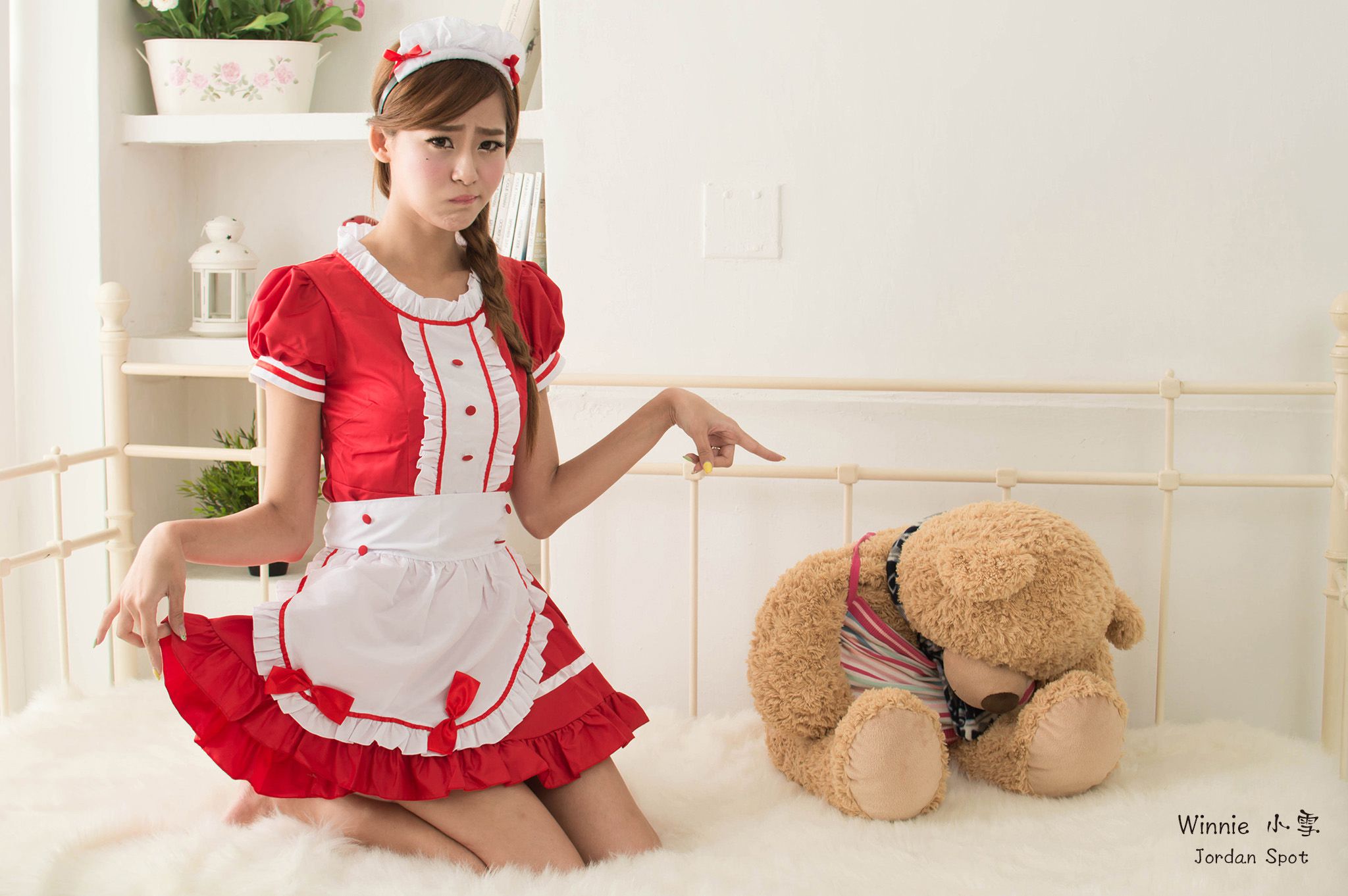 台湾美女winnie小雪/庄咏惠《居家甜美少女图片》写真合集