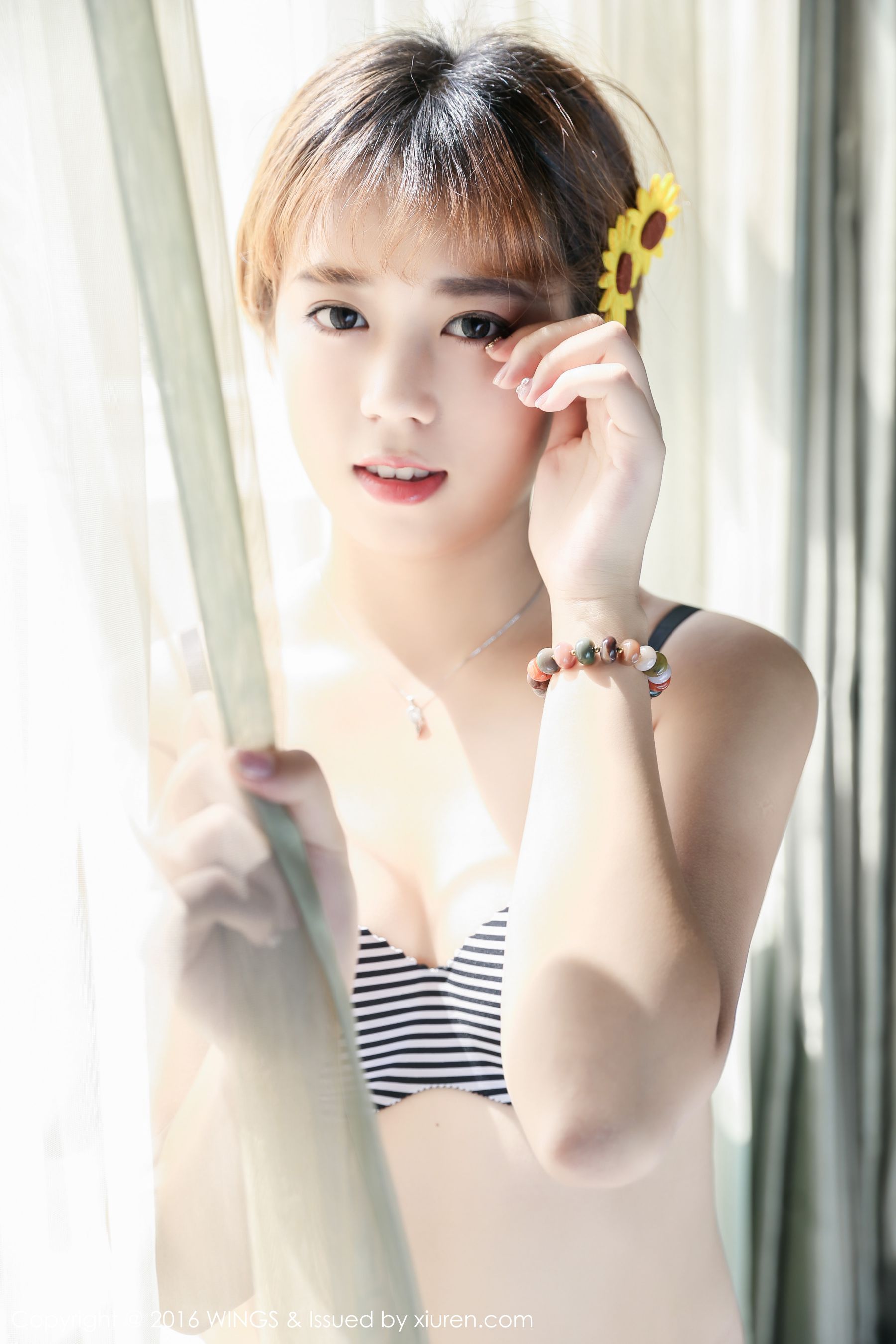 柠檬vivi - 极品短发帅气模特[WingS影私荟] Vol.019 写真集