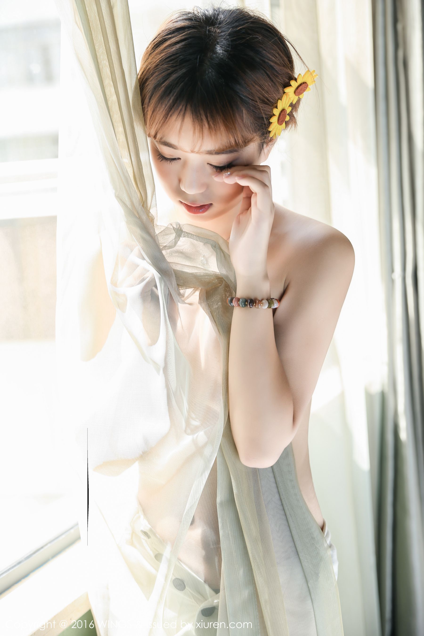 柠檬vivi - 极品短发帅气模特[WingS影私荟] Vol.019 写真集