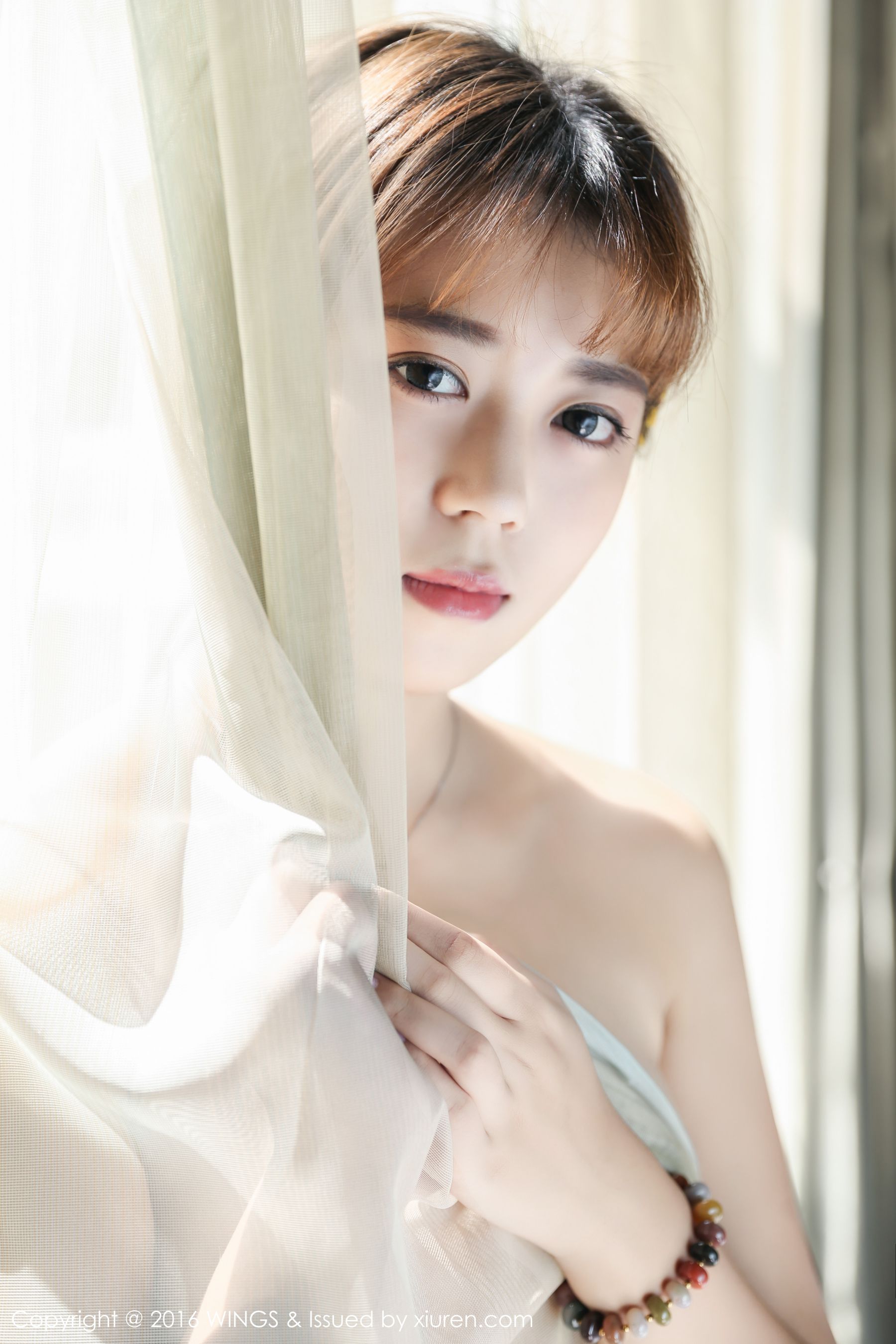 柠檬vivi - 极品短发帅气模特[WingS影私荟] Vol.019 写真集