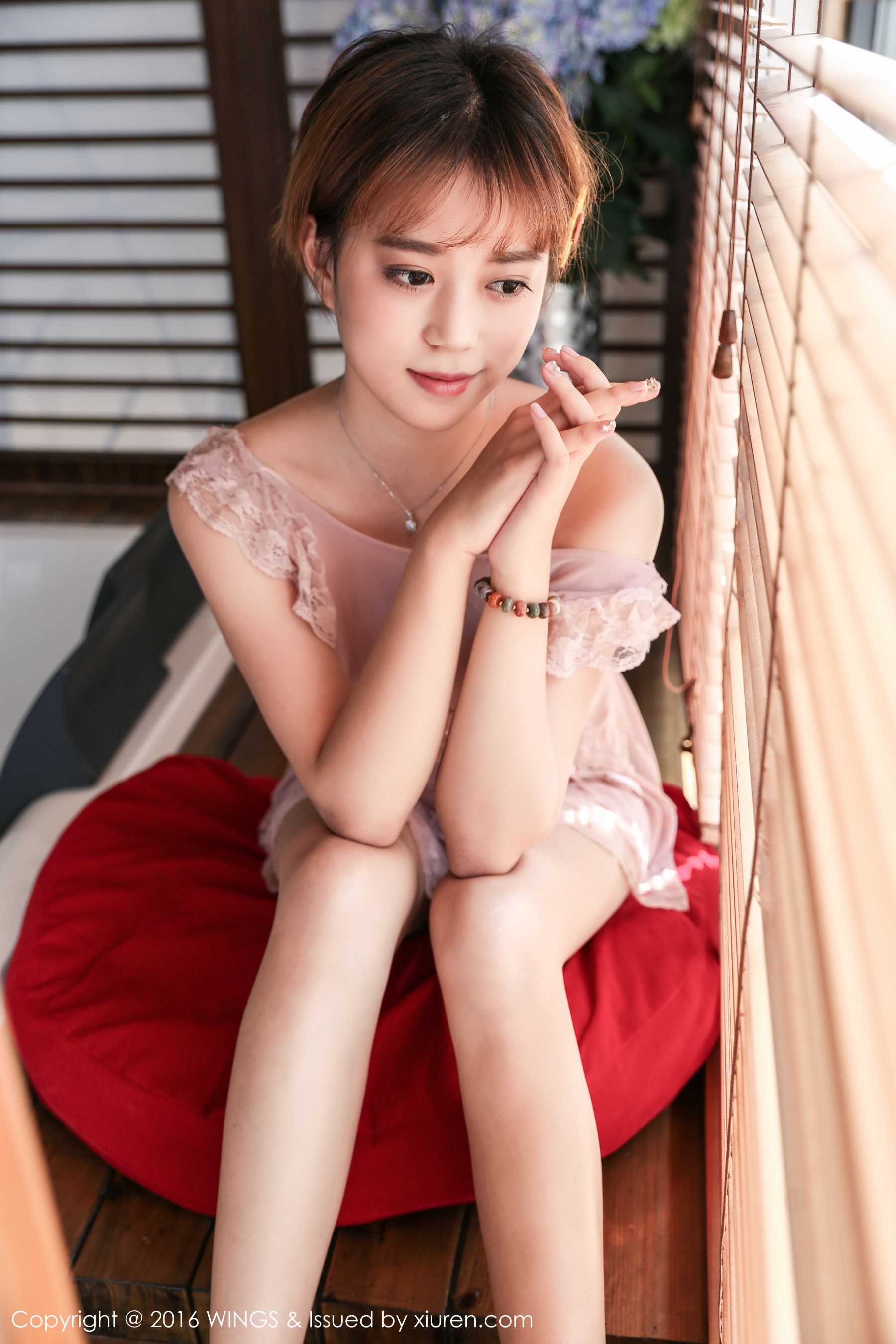 柠檬vivi - 极品短发帅气模特[WingS影私荟] Vol.019 写真集