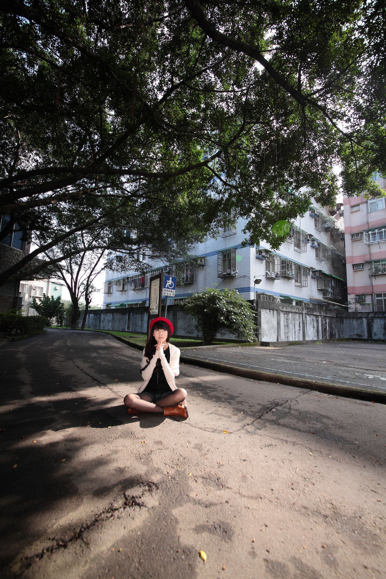 台湾萝莉正妹模特綠豆《小清新唯美外拍》
