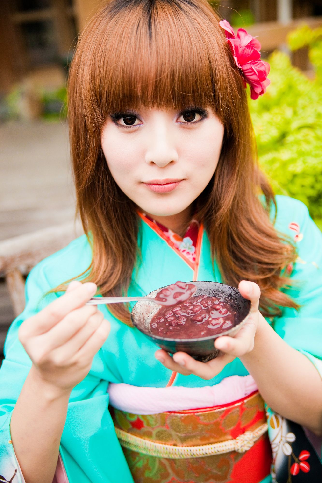果子、小品、兔兔(品果兔)《宜蘭和服遊拍》