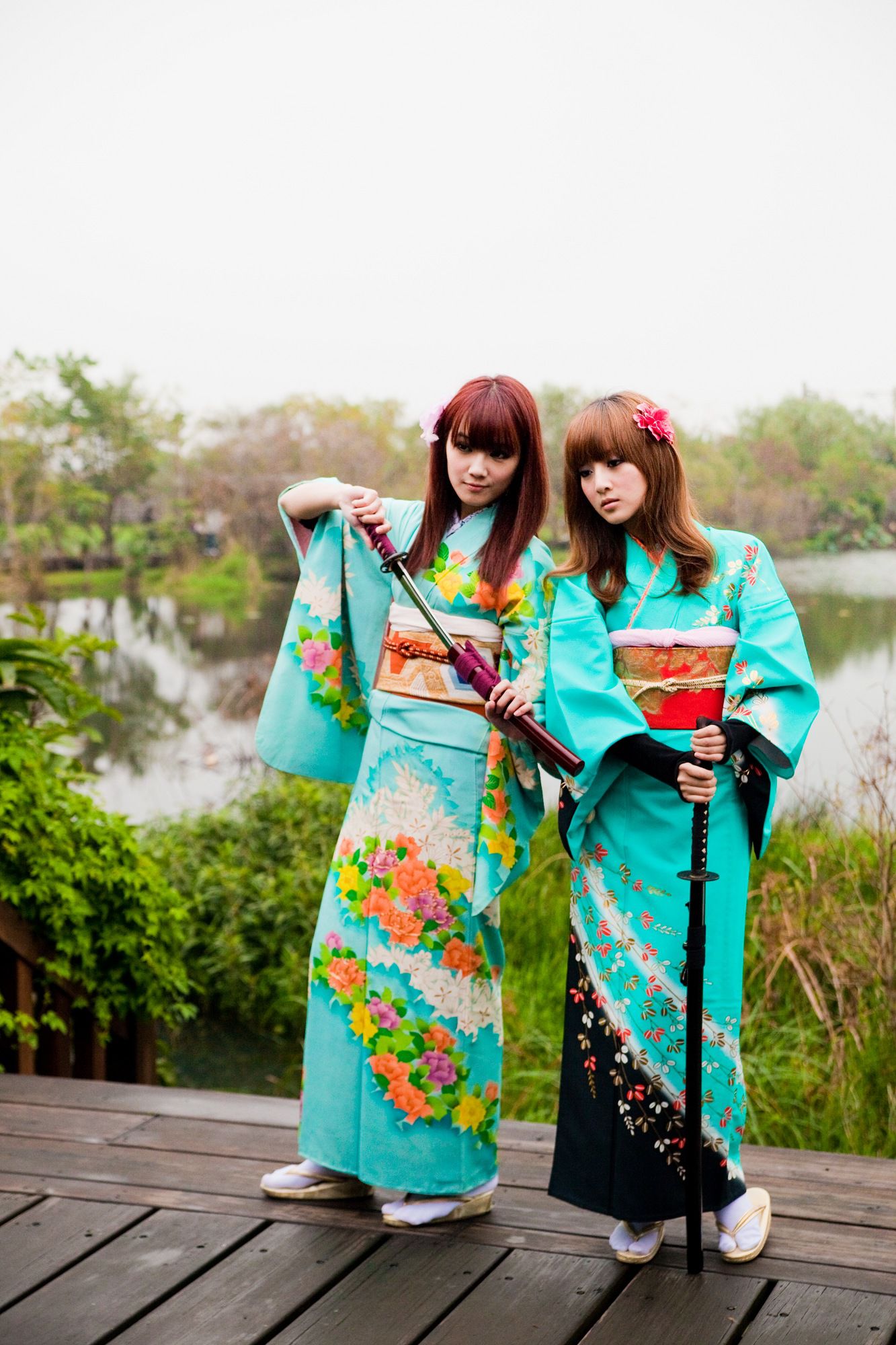 果子、小品、兔兔(品果兔)《宜蘭和服遊拍》