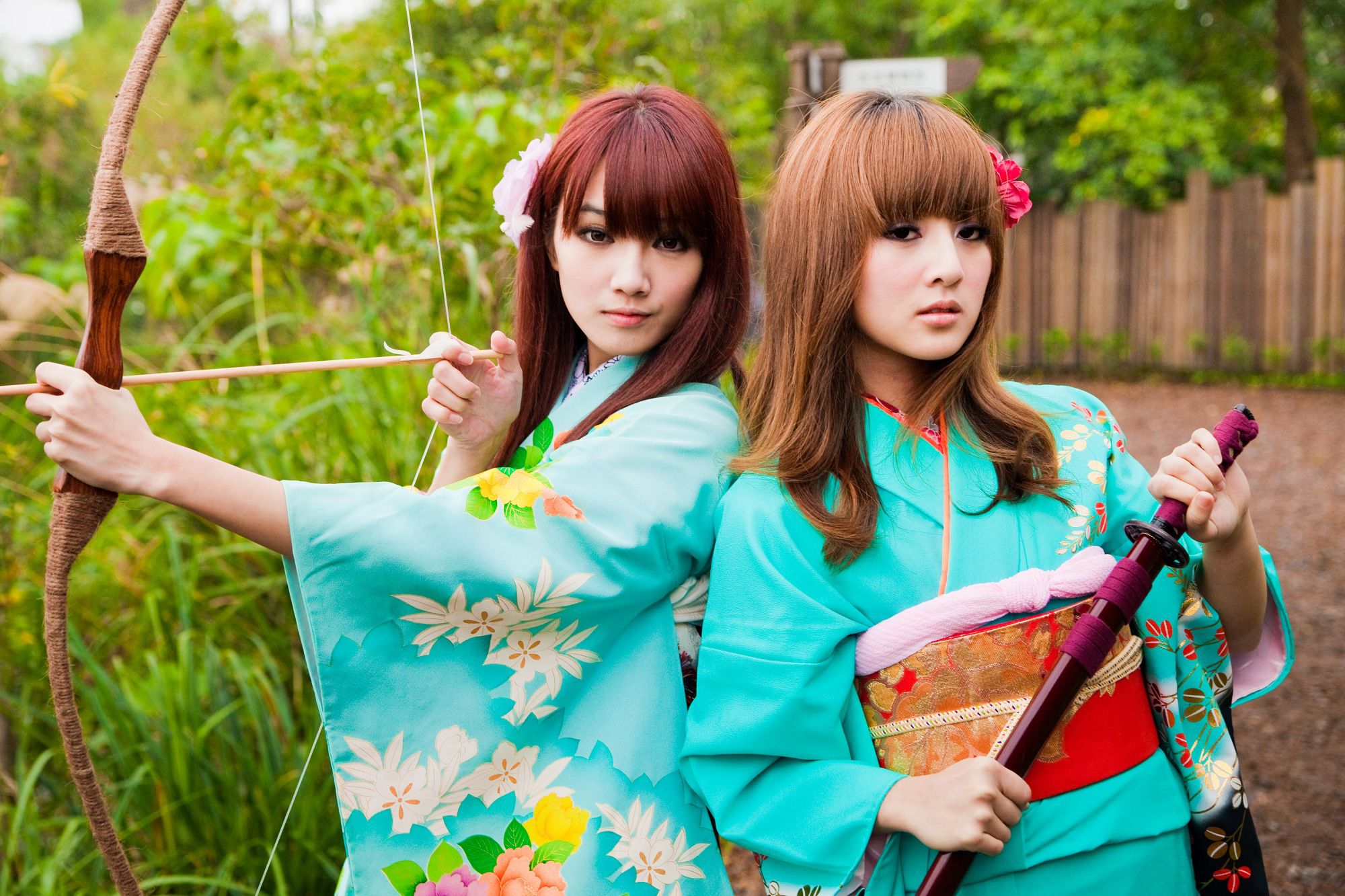 果子、小品、兔兔(品果兔)《宜蘭和服遊拍》