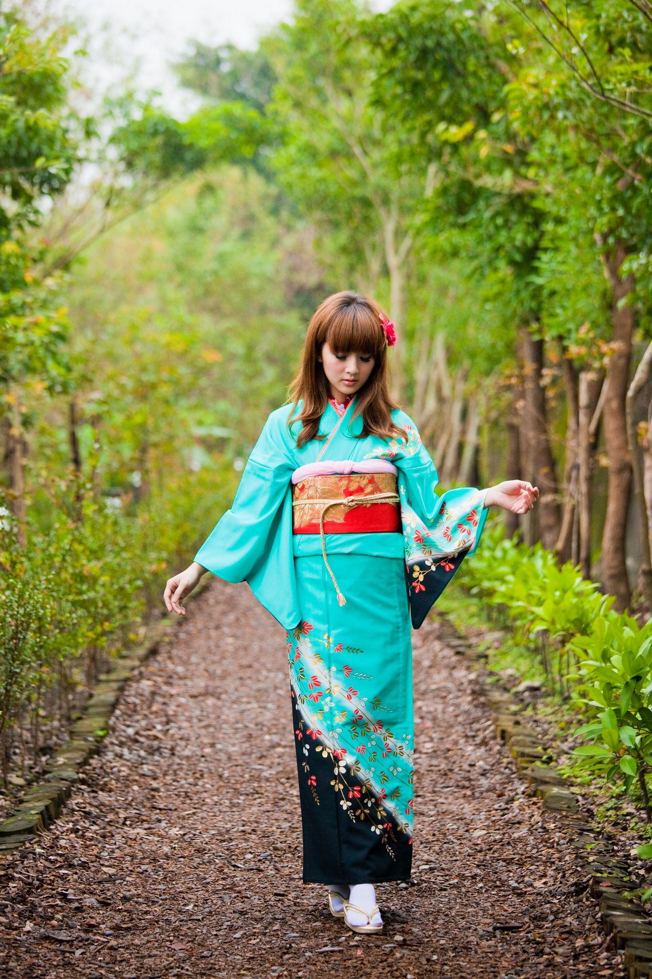 果子、小品、兔兔(品果兔)《宜蘭和服遊拍》