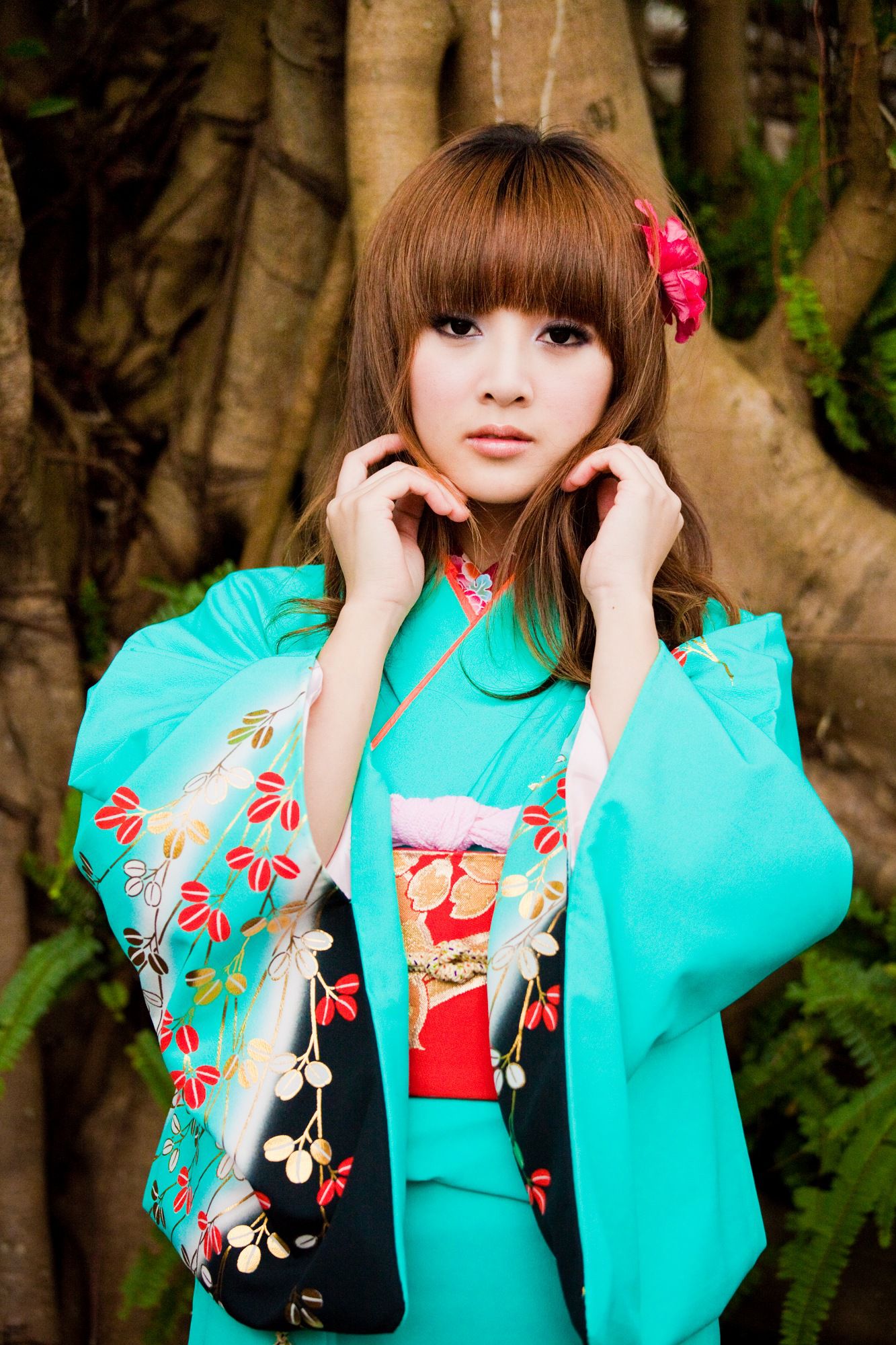 果子、小品、兔兔(品果兔)《宜蘭和服遊拍》