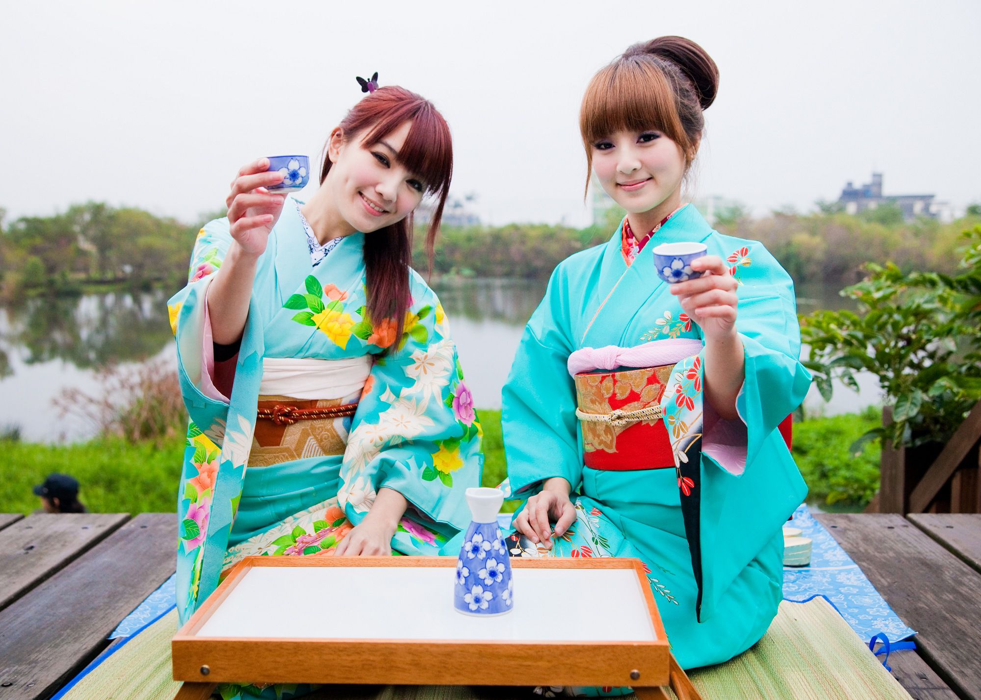 果子、小品、兔兔(品果兔)《宜蘭和服遊拍》