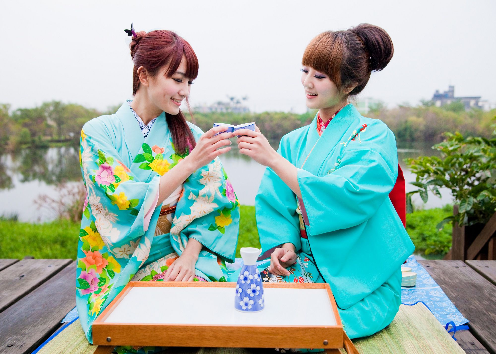果子、小品、兔兔(品果兔)《宜蘭和服遊拍》
