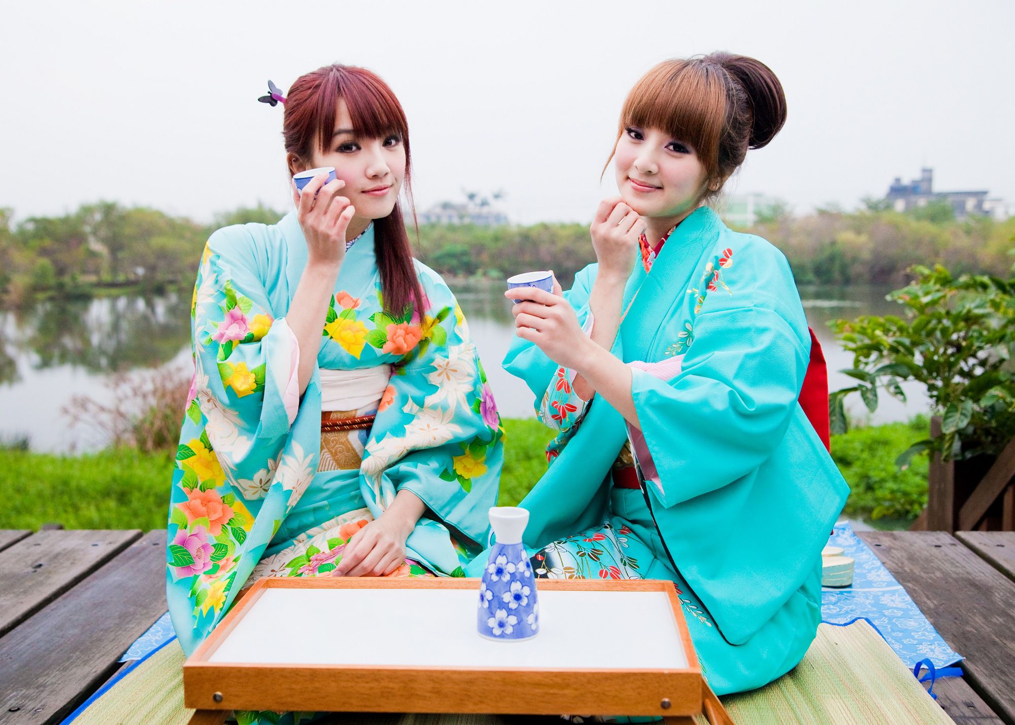 果子、小品、兔兔(品果兔)《宜蘭和服遊拍》