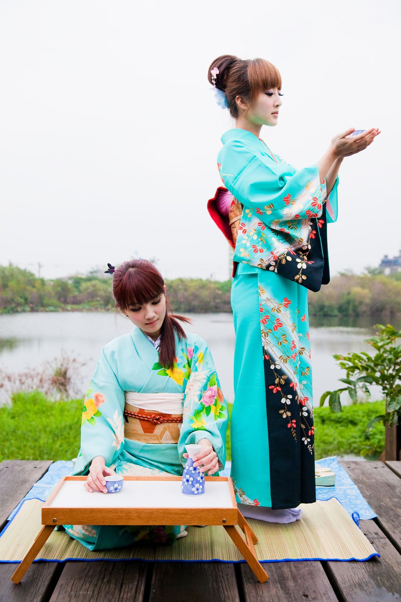 果子、小品、兔兔(品果兔)《宜蘭和服遊拍》